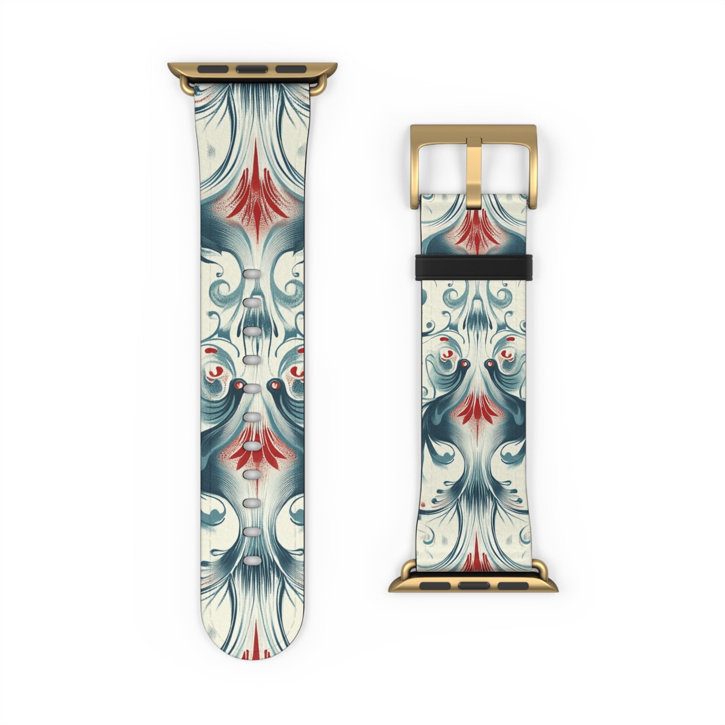 Vintage Floral Watch Band - Elegant Design for Apple Watch