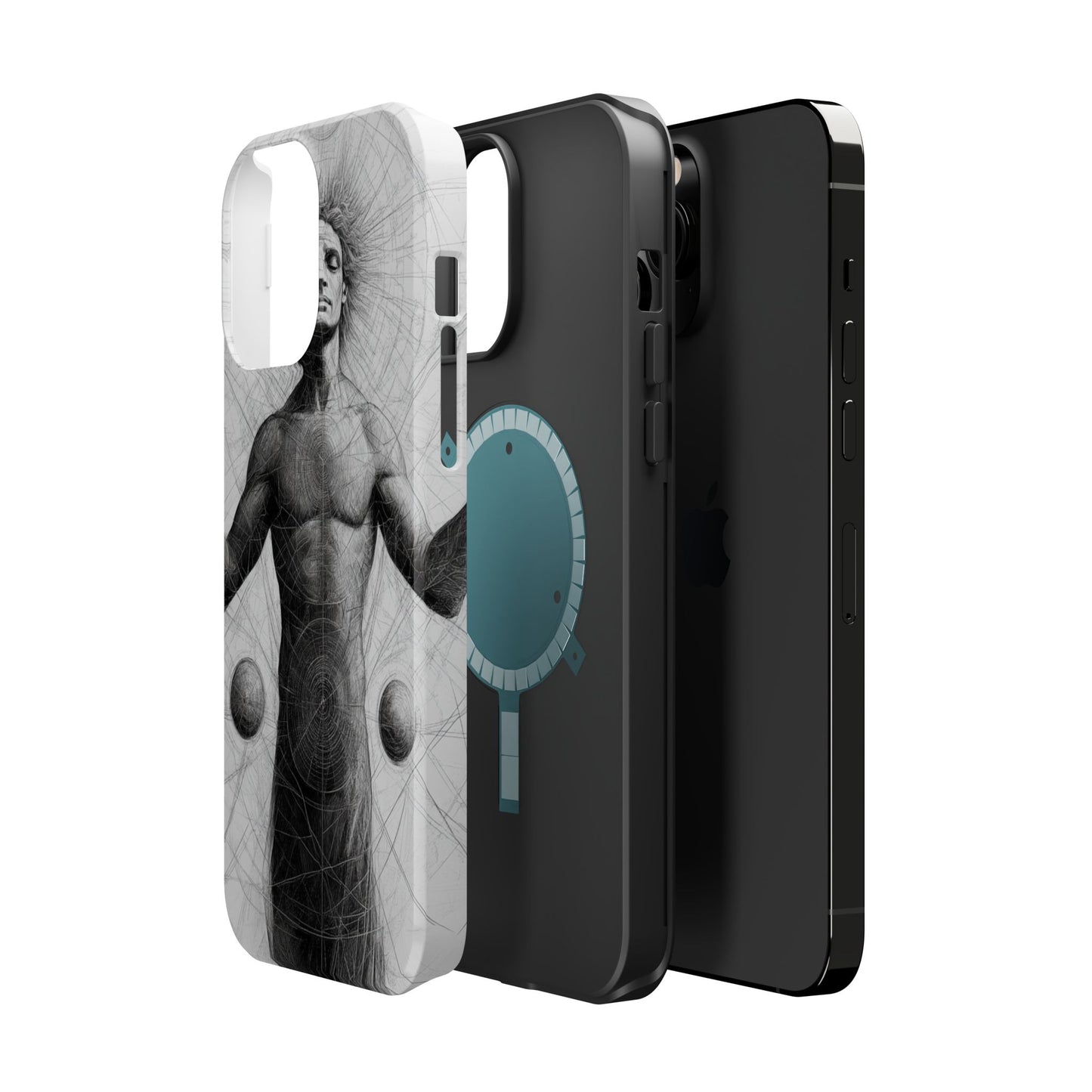 Artistic Magnetic Tough Case with Mystical Design