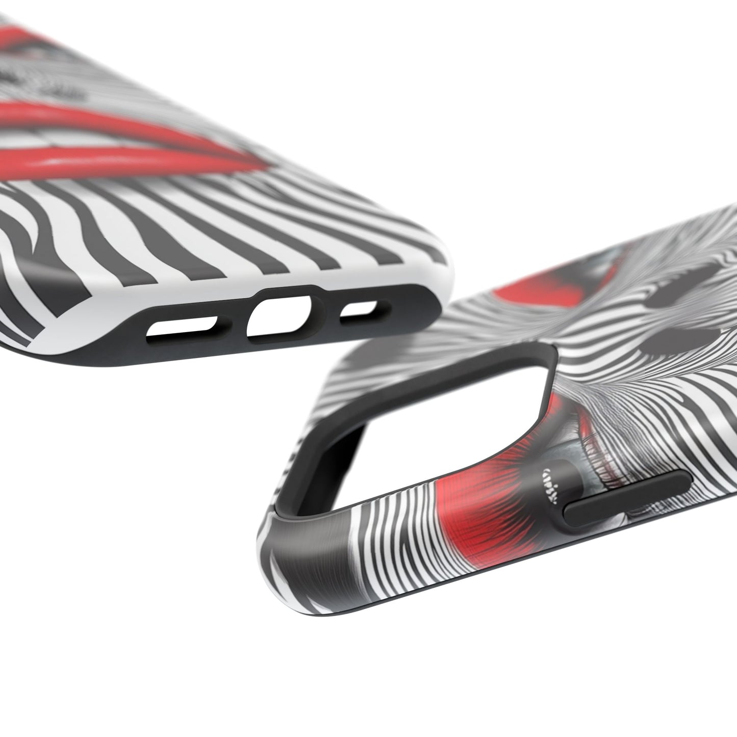 Bold Magnetic Tough Case with Striking Lip Design