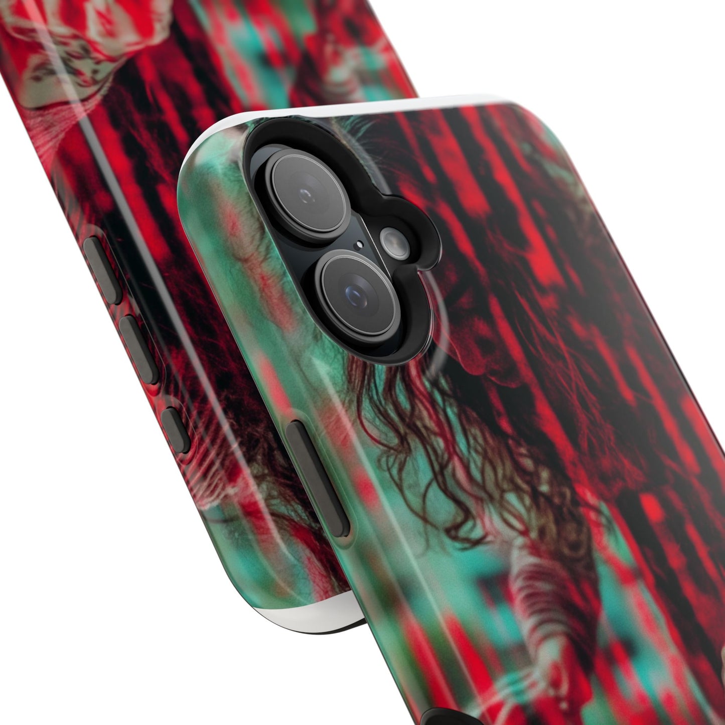 "Vinyl Virtuoso" Luxury Magnetic Wireless Charging iPhone Case by Moxie Jay