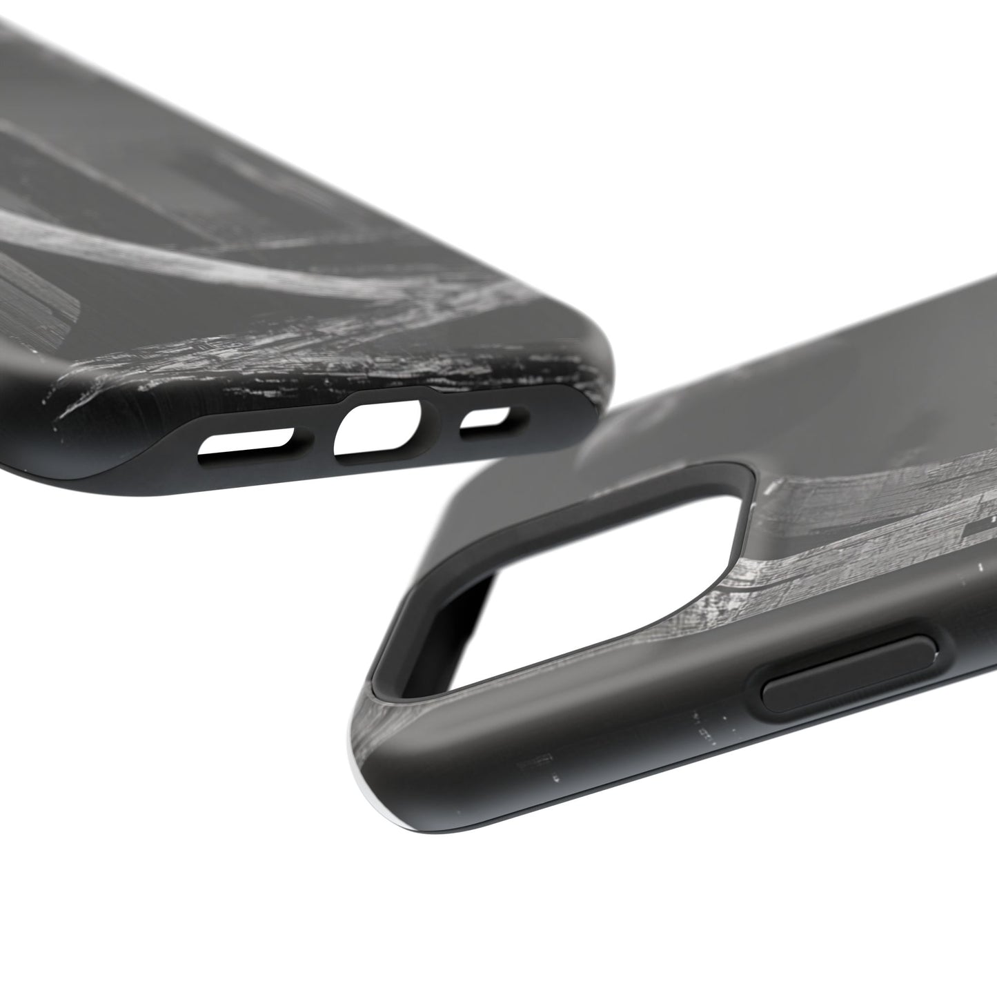 "Lunar Metropolis" Luxury Magnetic Wireless Charging iPhone Case by Moxie Jay