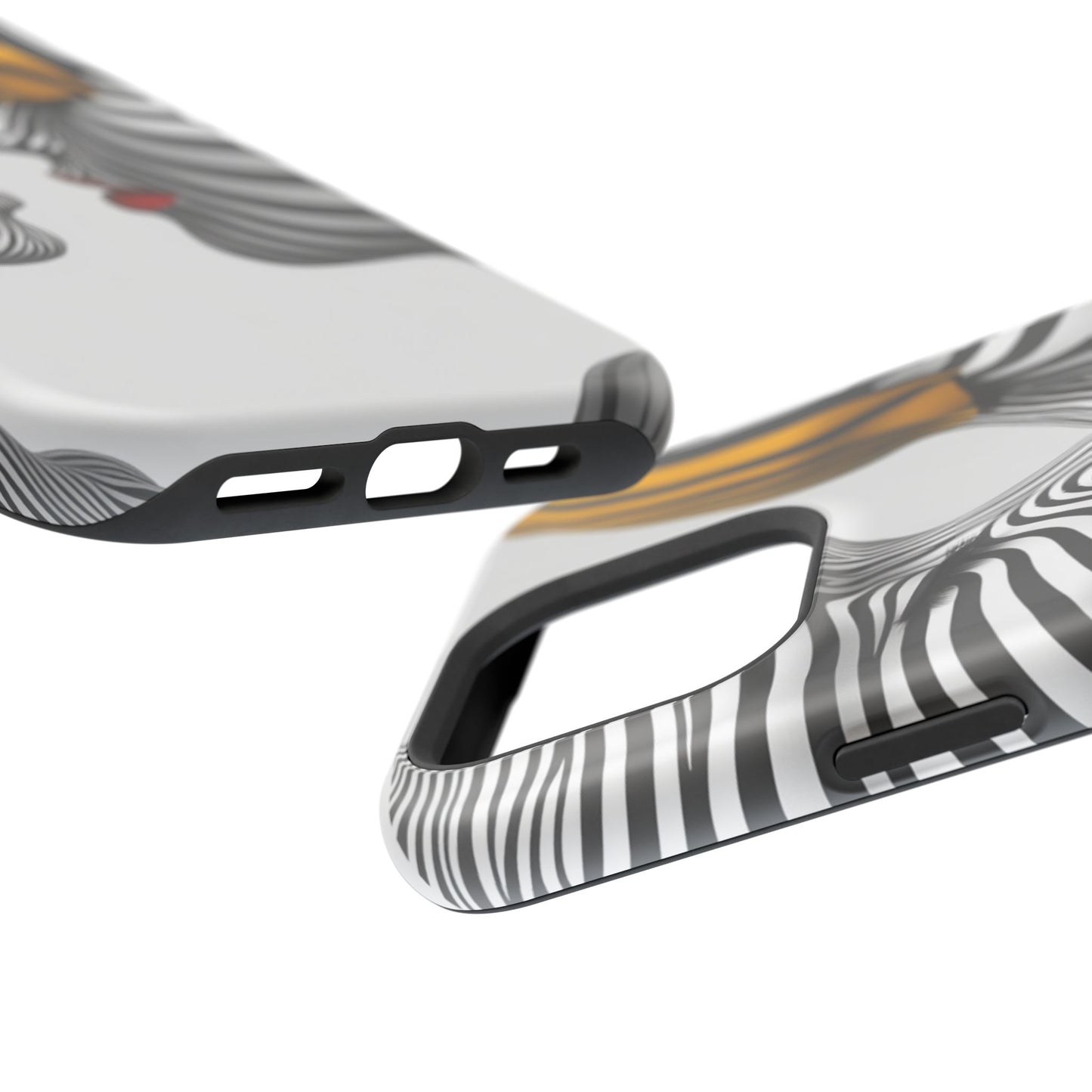 Artistic Magnetic Tough Phone Cases – Embrace the Duality of Love
