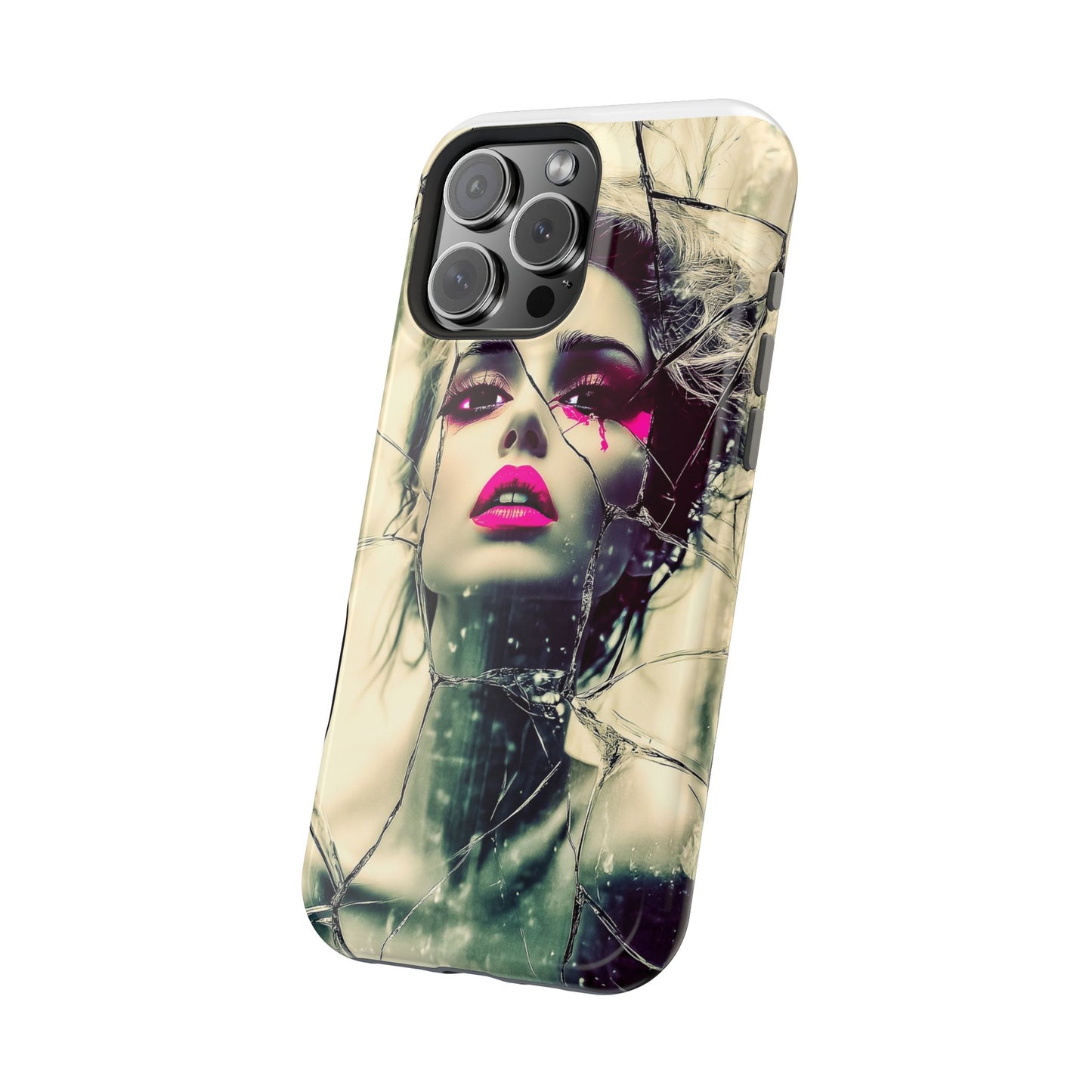 Phone Cases - Shattered Glass Design by Moxie-jay