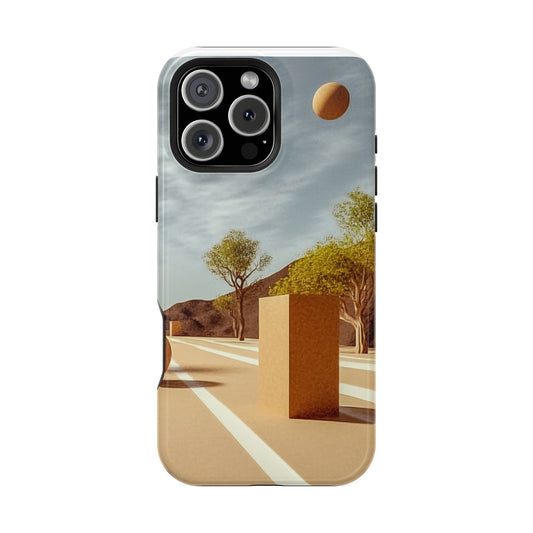 Abstract Dayscape MagSafe® iPhone Case - Moxie-Jay Art Edition