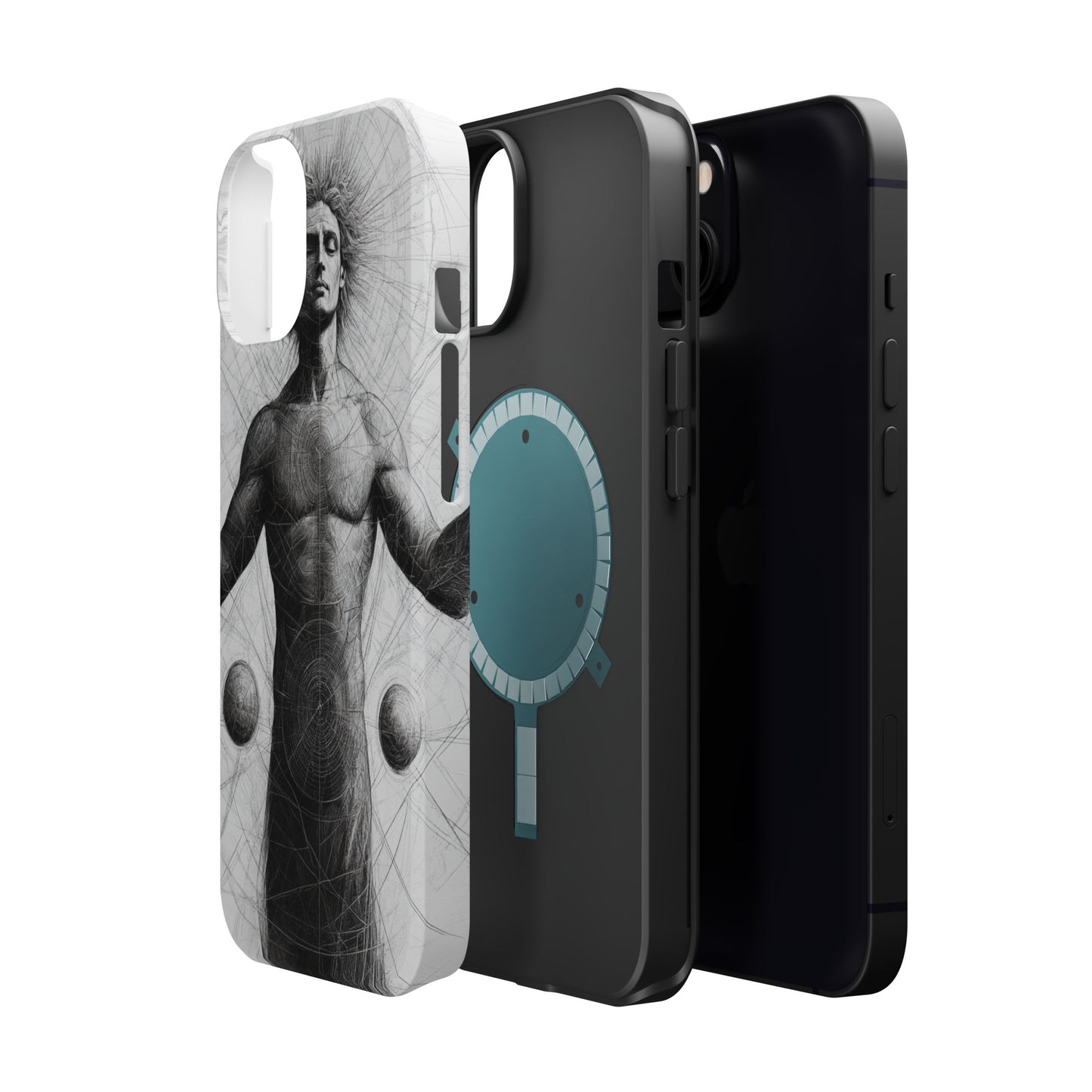 Artistic Magnetic Tough Case with Mystical Design