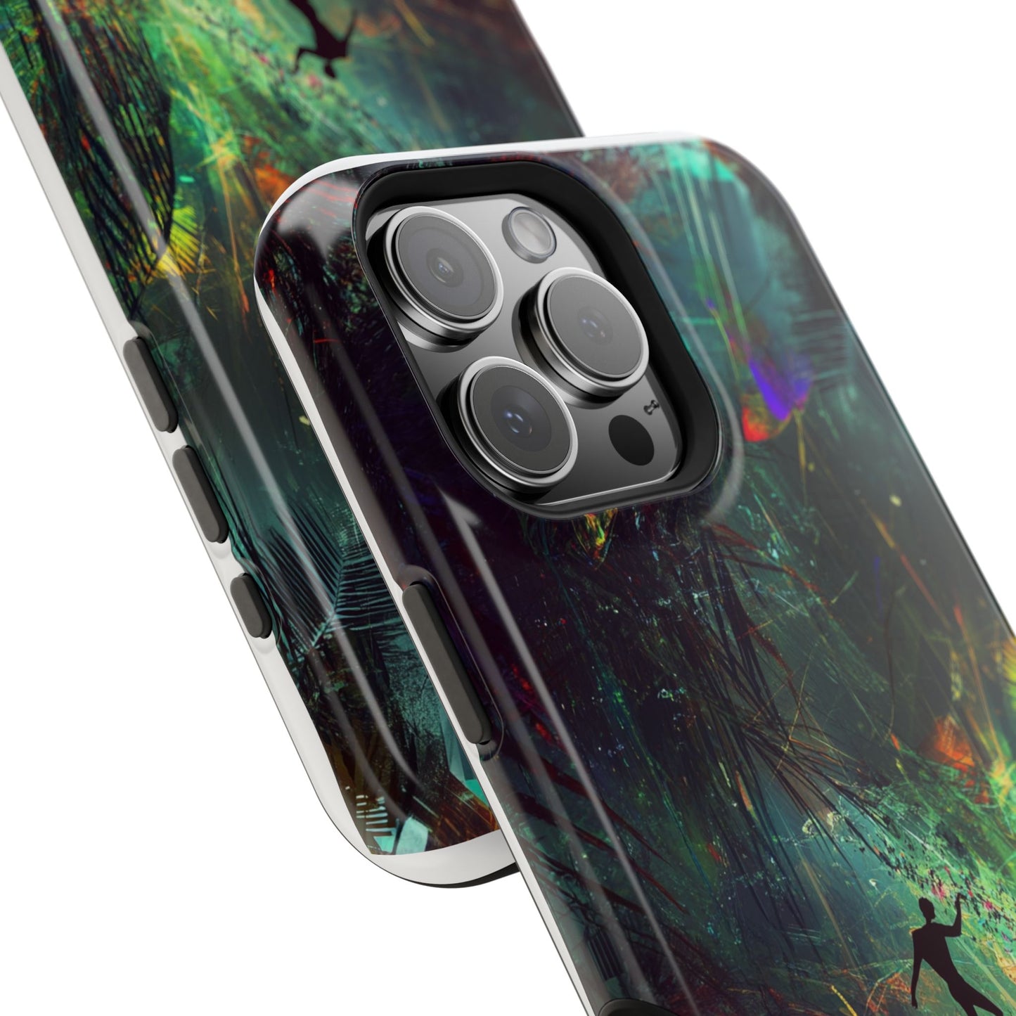 Phone Case with Abstract Art by moxie-jay