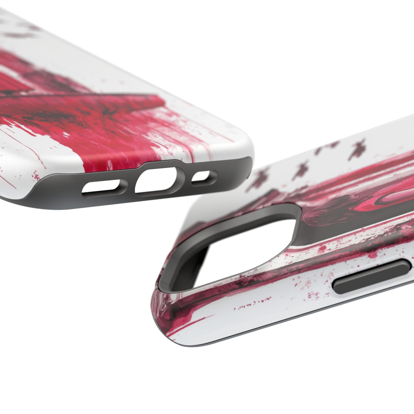 Luxurious MagSafe® Compatible iPhone Case - "Resilience in Ruins" by Moxie-Jay