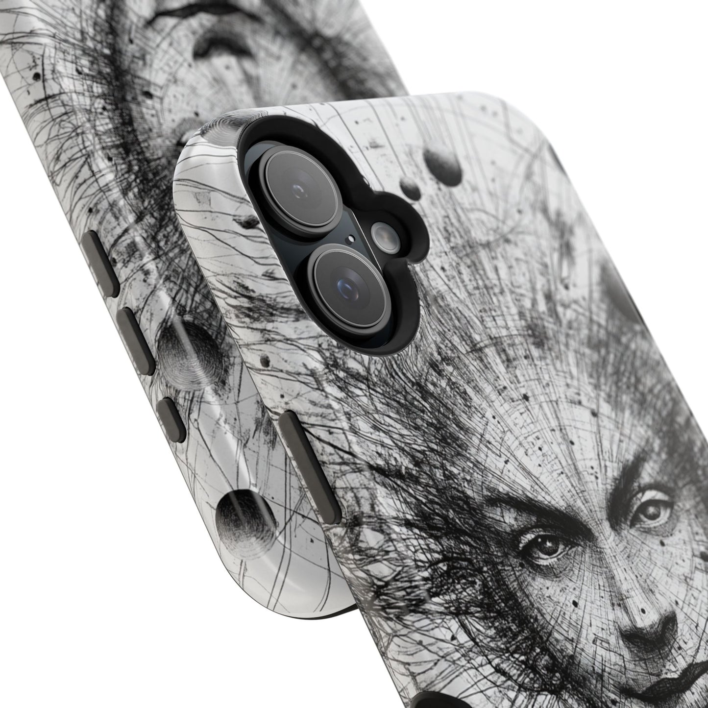 Artistic Magnetic Phone Case - Unique Design for Creative Minds