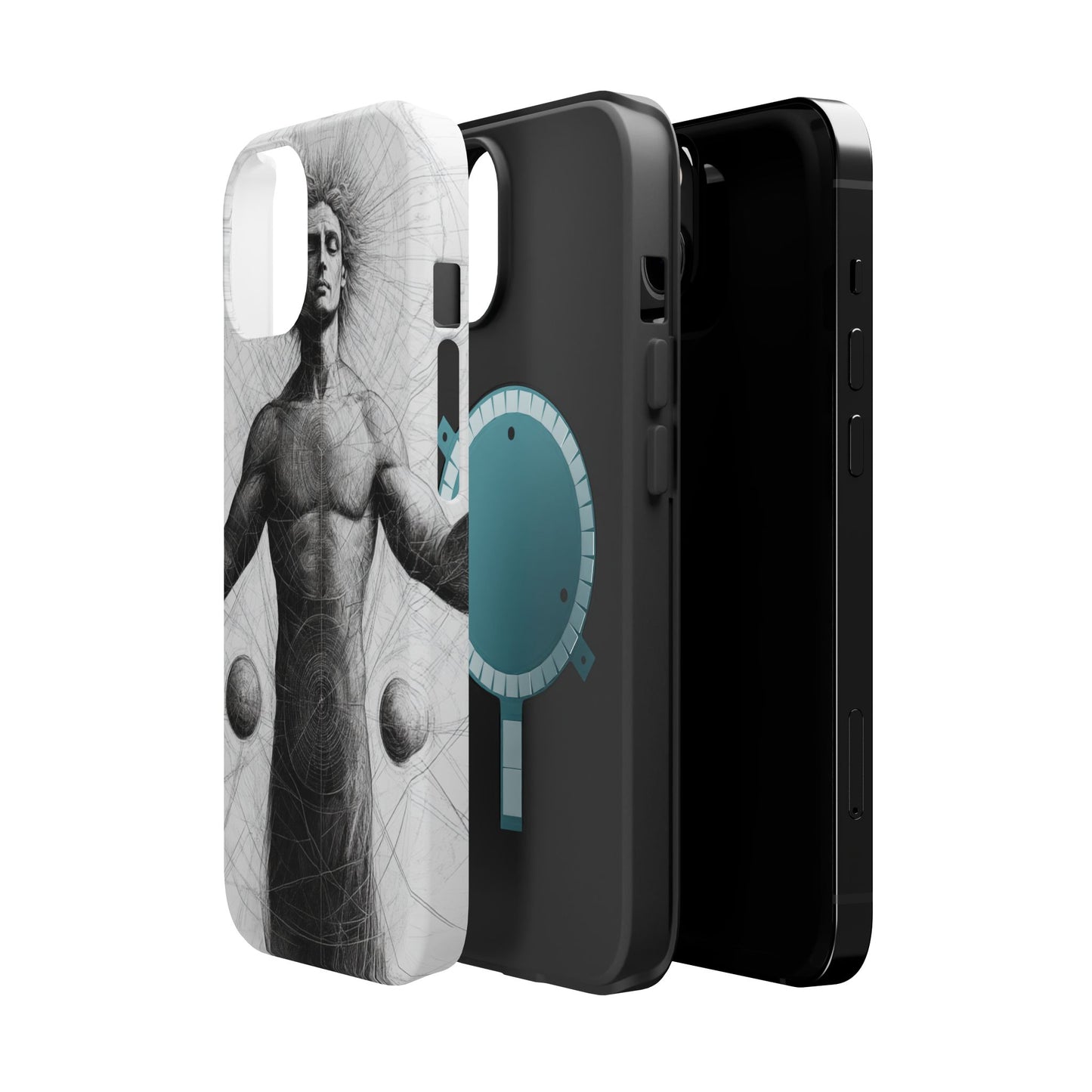 Artistic Magnetic Tough Case with Mystical Design