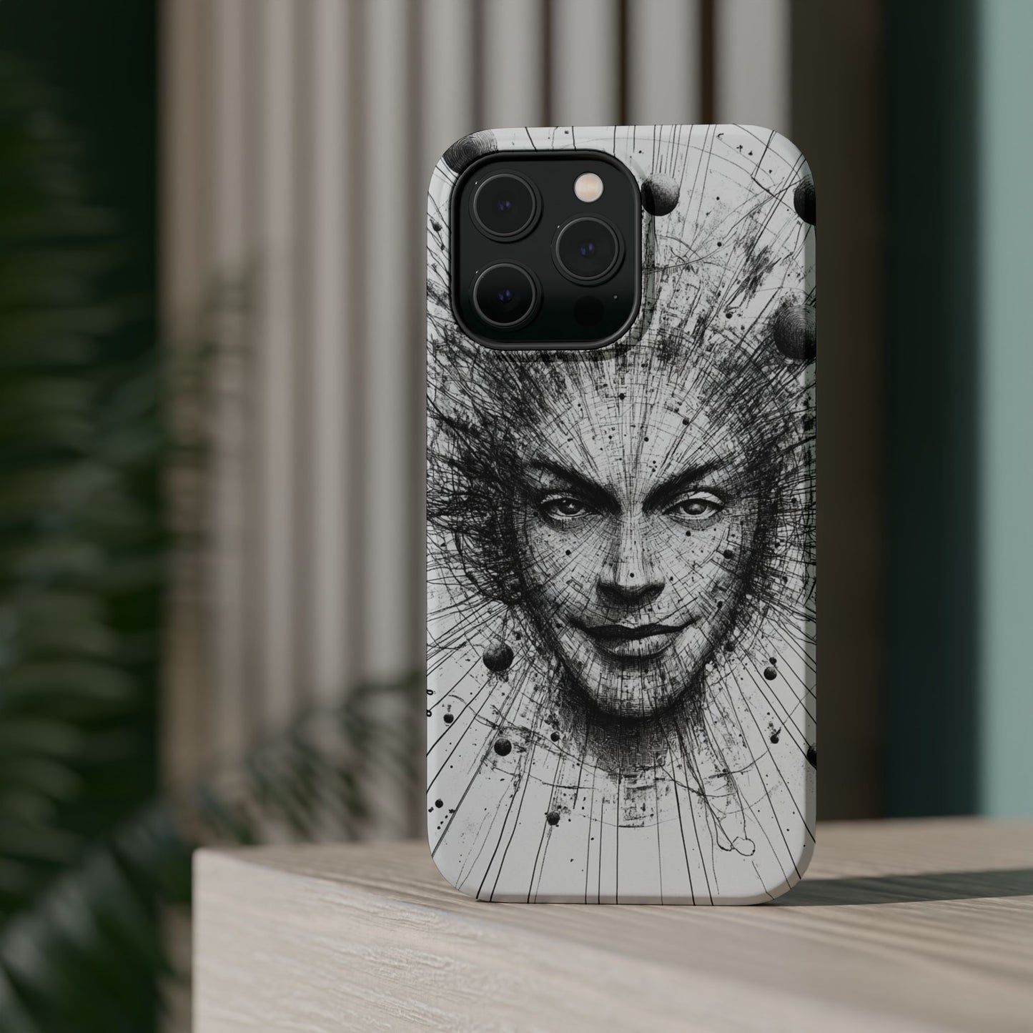Artistic Magnetic Phone Case - Unique Design for Creative Minds