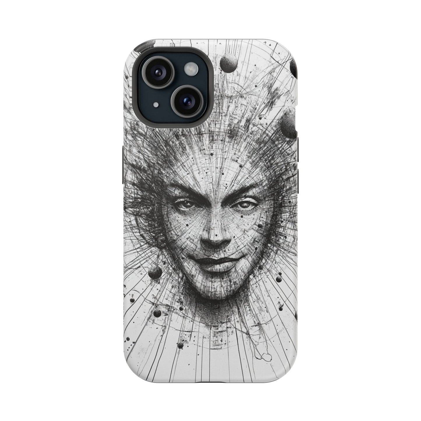 Artistic Magnetic Phone Case - Unique Design for Creative Minds
