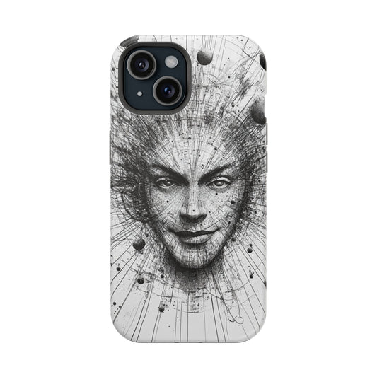 Artistic Magnetic Phone Case - Unique Design for Creative Minds
