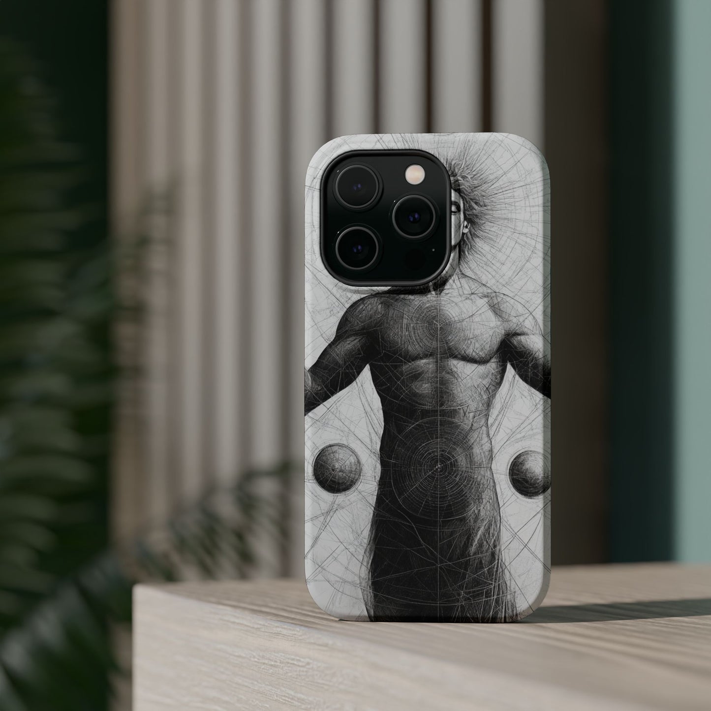 Artistic Magnetic Tough Case with Mystical Design