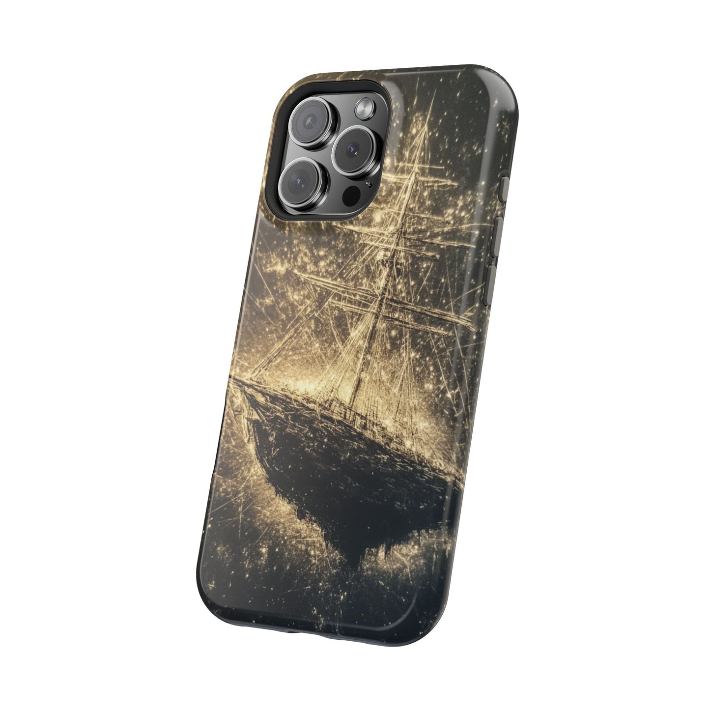 Vintage Ship Magnetic Tough Cases | Nautical Phone Cover for Adventure Lovers