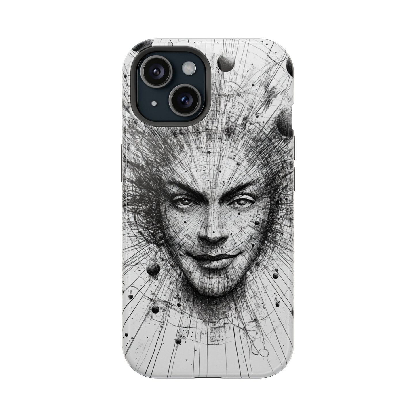 Artistic Magnetic Phone Case - Unique Design for Creative Minds