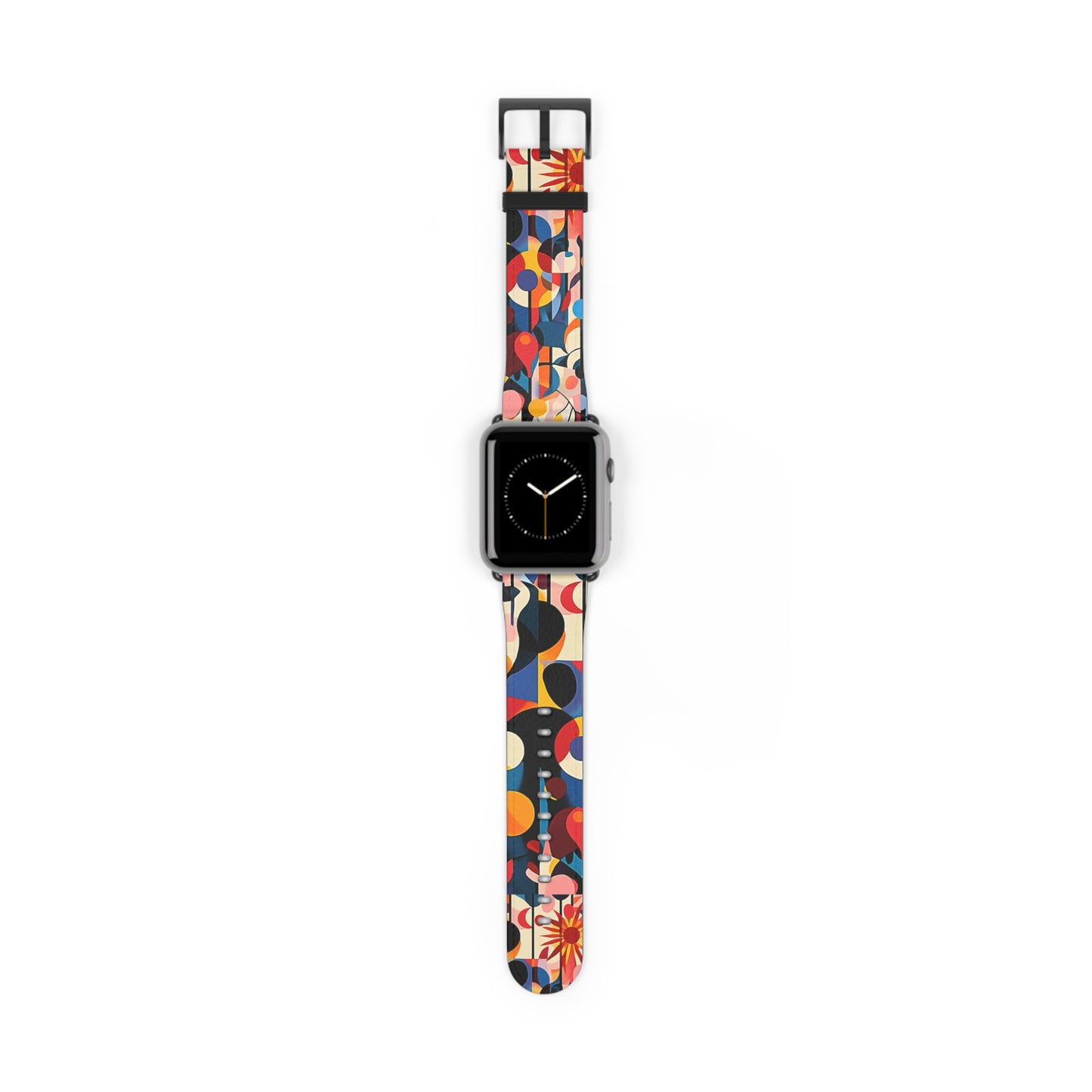Colorful Geometric Watch Band – Stylish Accessory for Any Occasion