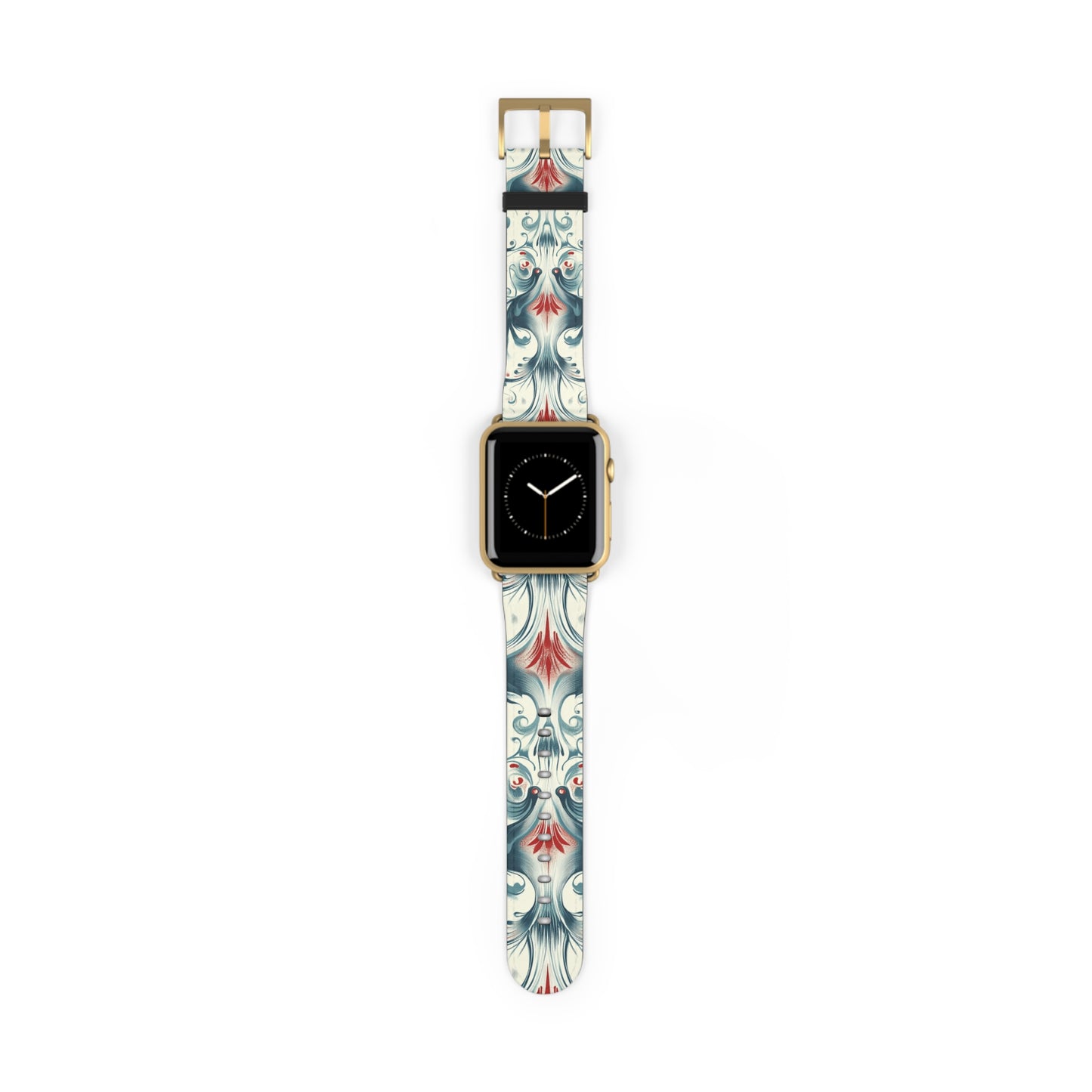 Vintage Floral Watch Band - Elegant Design for Apple Watch