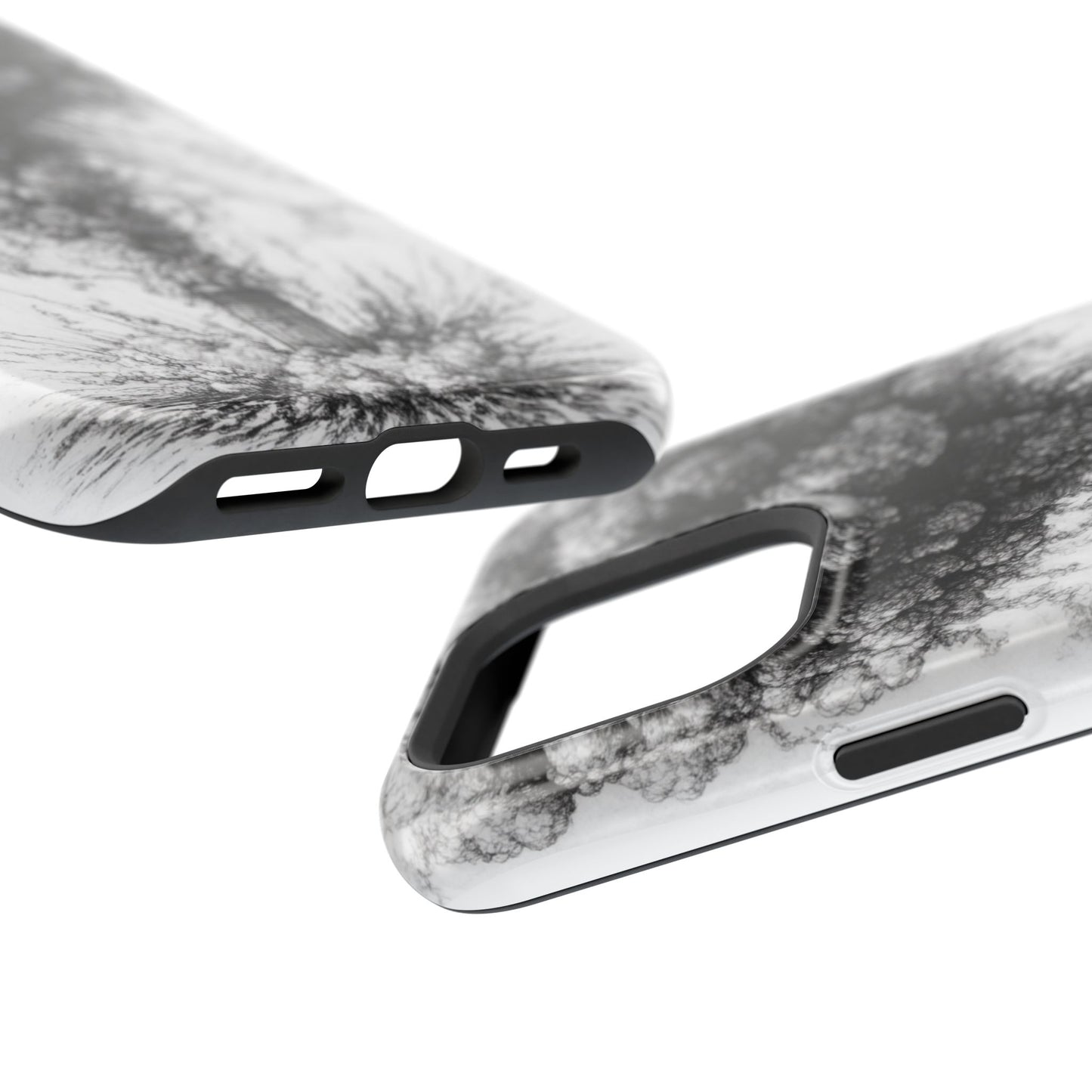 Artistic Magnetic Tough Case - Abstract Smoke Design