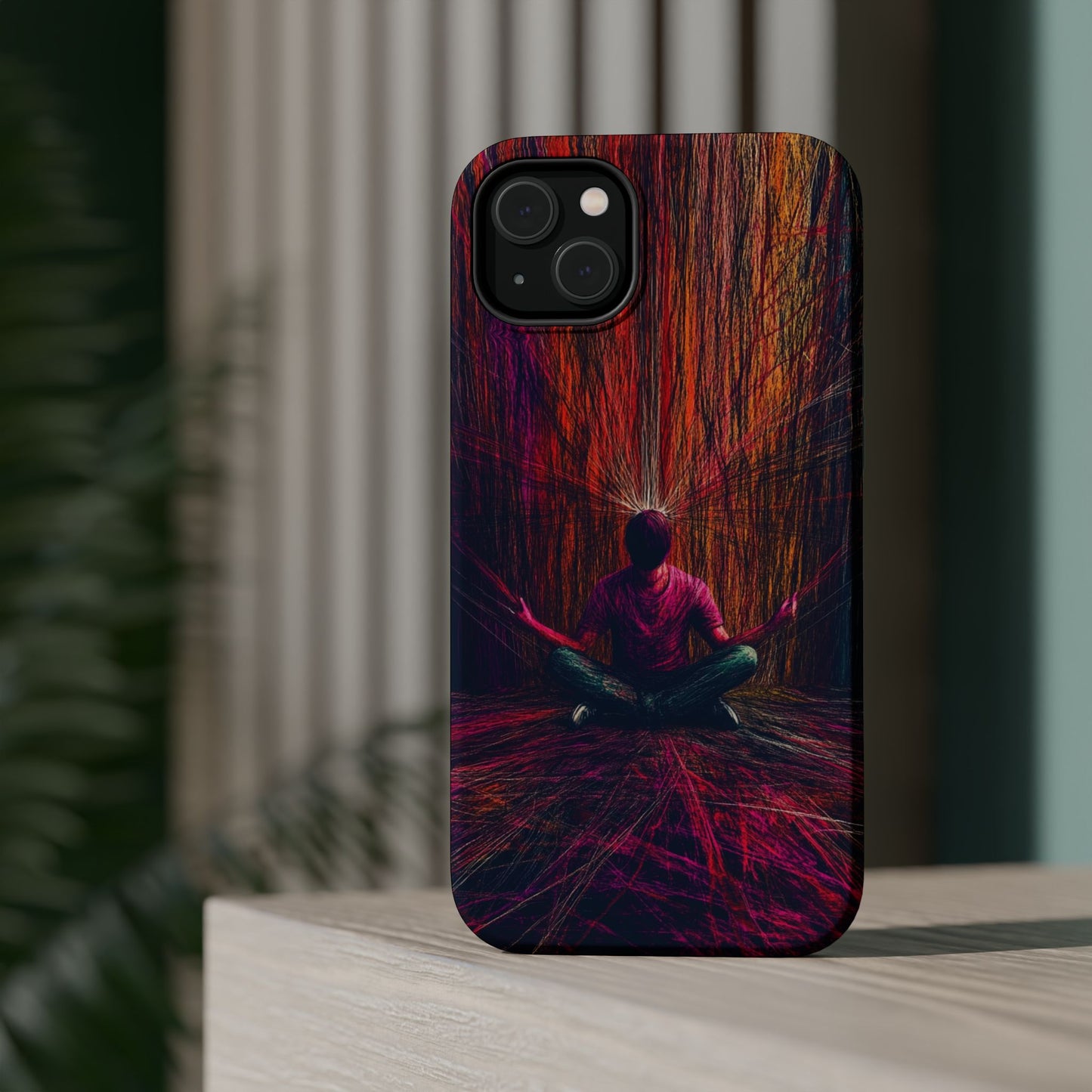 Luxurious Magnetic Wireless Charging Tough iPhone Case - "Transcendence" by Moxie-Jay