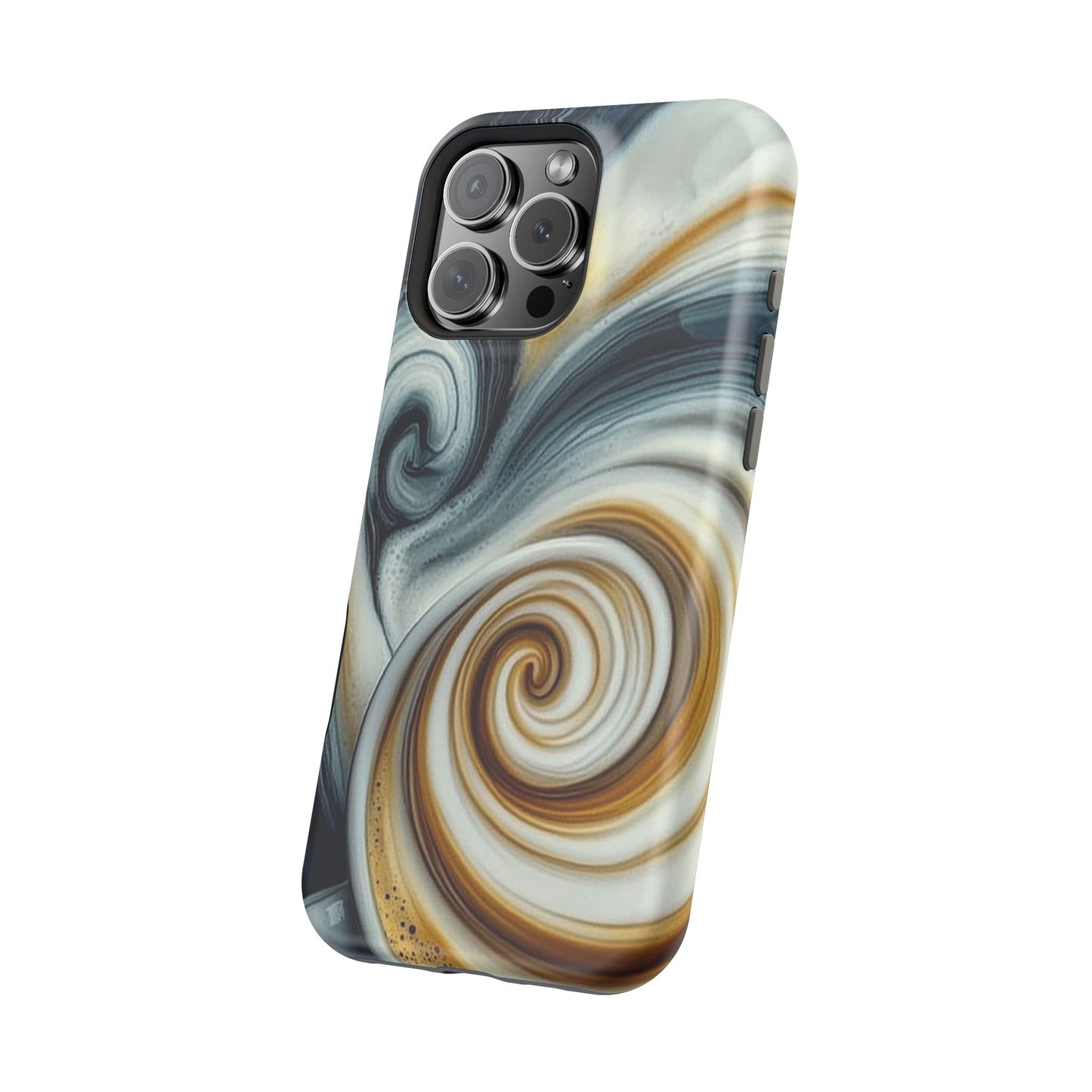 Artistic Magnetic Tough Cases - Swirl Design for iPhone