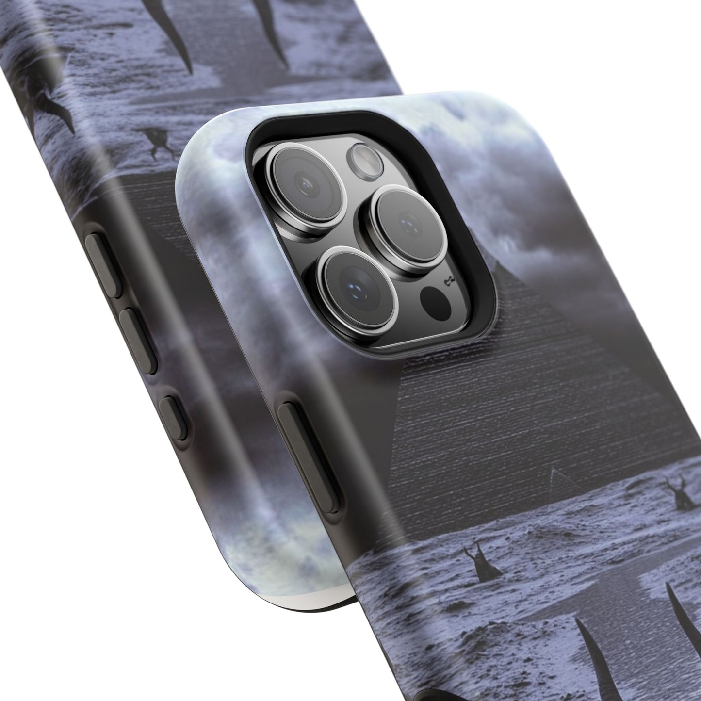 Luxurious MagSafe® Compatible iPhone Case - "Aquatic Nightmare" by Moxie-Jay