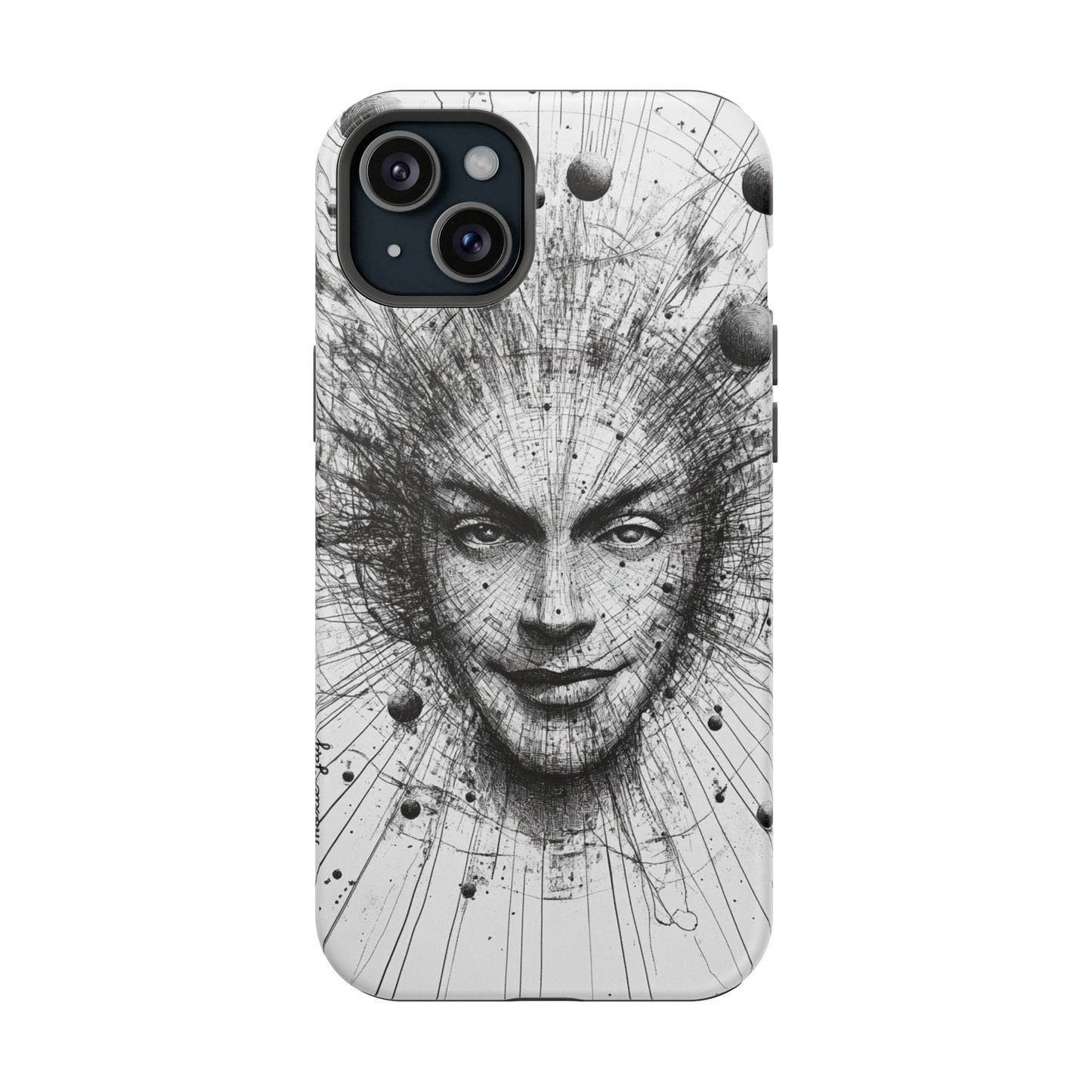 Artistic Magnetic Phone Case - Unique Design for Creative Minds