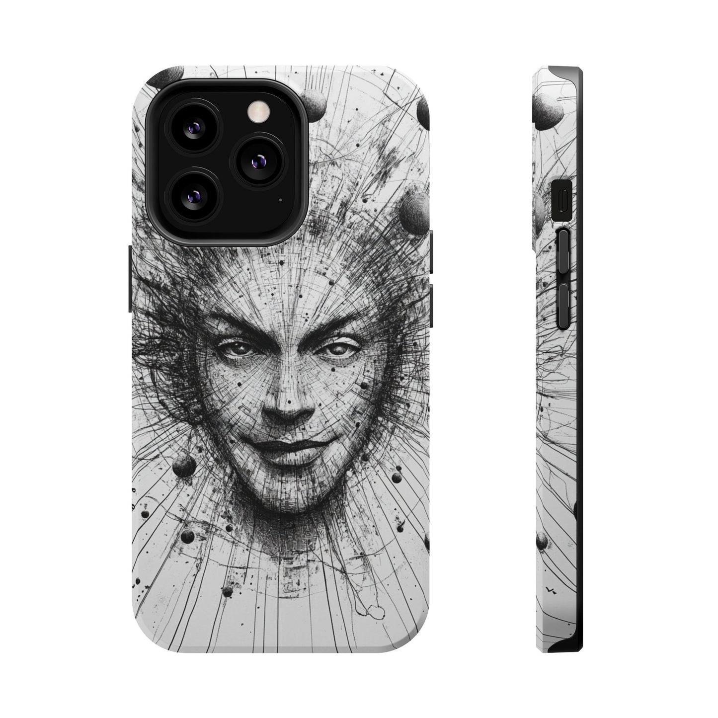 Artistic Magnetic Phone Case - Unique Design for Creative Minds