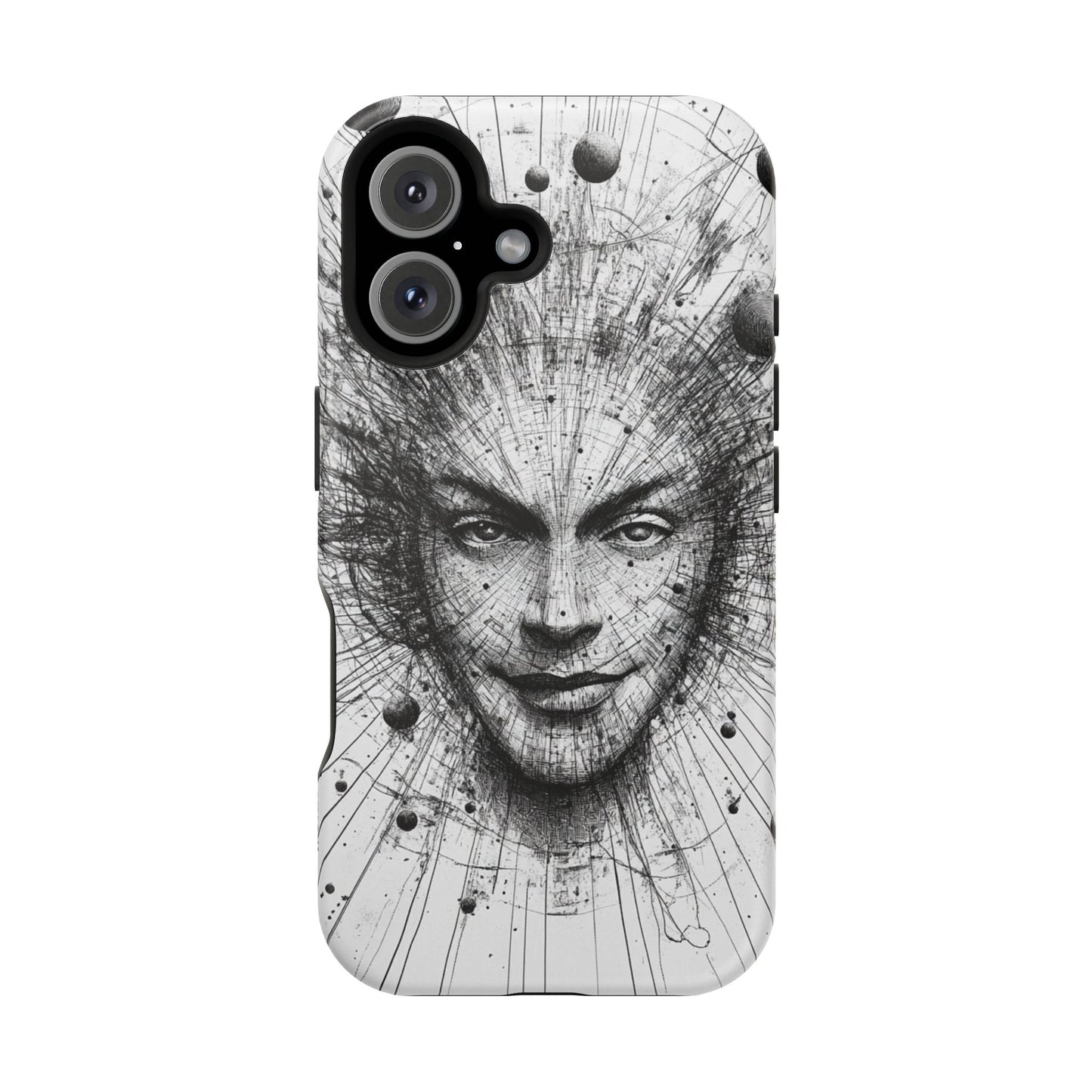 Artistic Magnetic Phone Case - Unique Design for Creative Minds