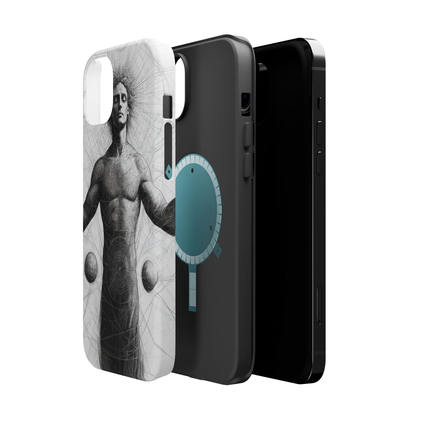 Artistic Magnetic Tough Case with Mystical Design