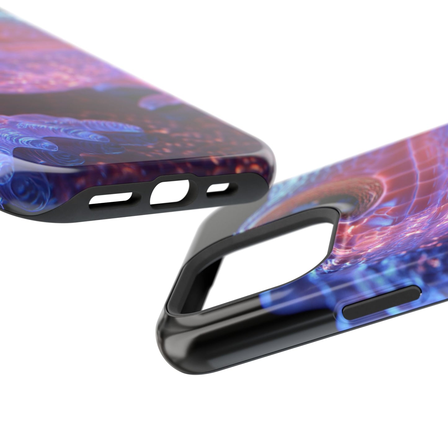 Phone Case - Luxury Intergalactic Frog Wireless Charging Magnetic Tough Case by Moxie-Jay