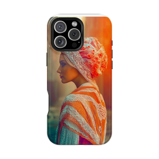 "Sunset Serenity" Luxury Magnetic Wireless Charging iPhone Case by Moxie Jay