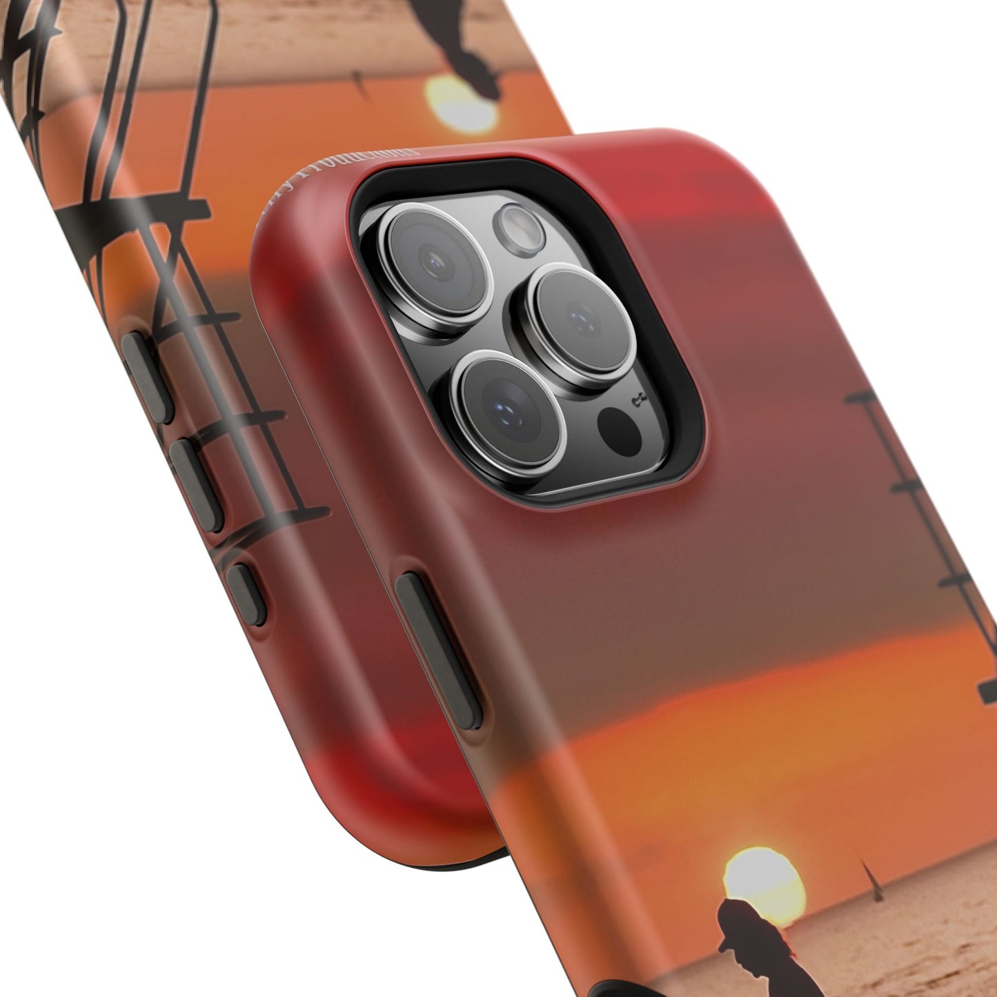 Phone Case - Beach Sunset Magnetic Tough Case with Summer Day Ending Photo by Moxie-Jay