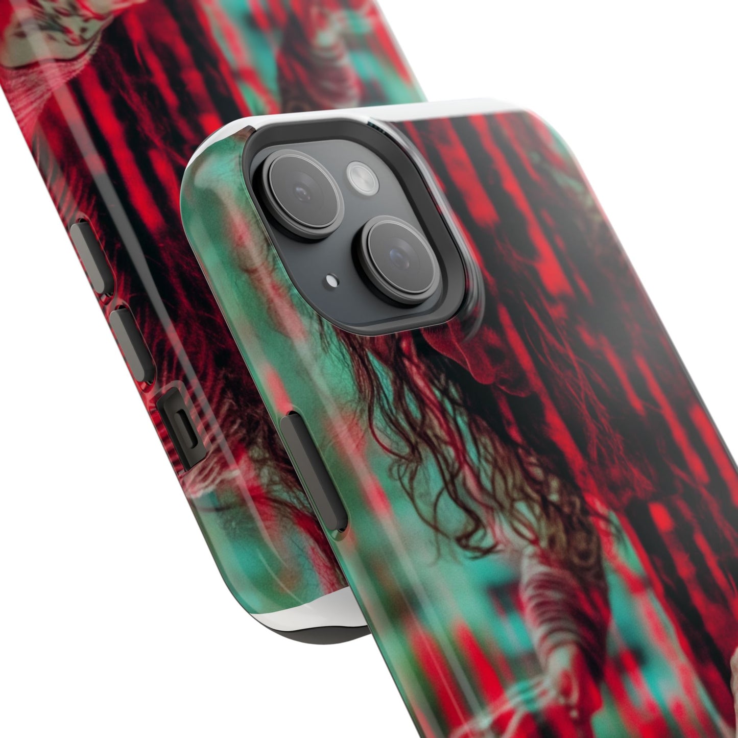 "Vinyl Virtuoso" Luxury Magnetic Wireless Charging iPhone Case by Moxie Jay