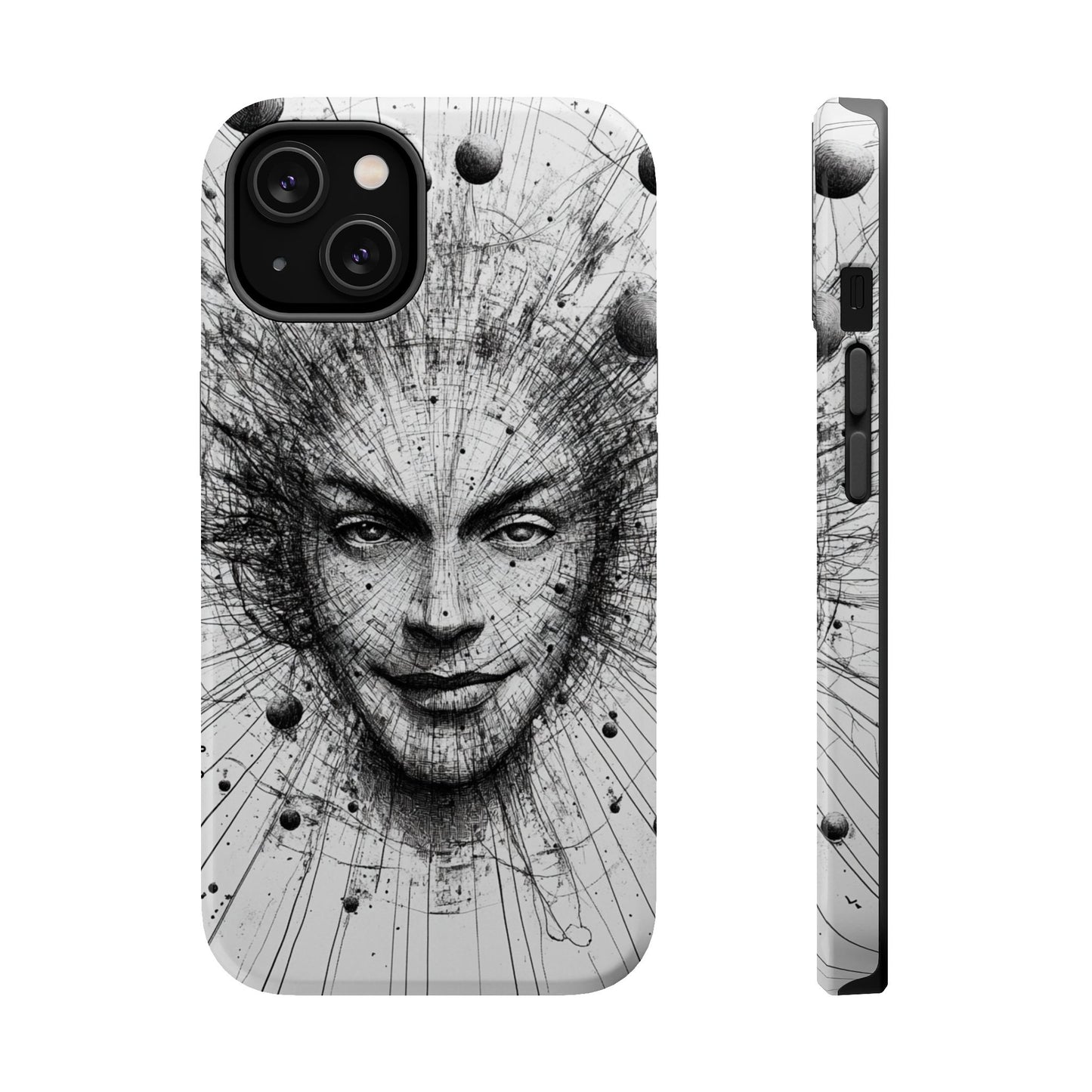 Artistic Magnetic Phone Case - Unique Design for Creative Minds
