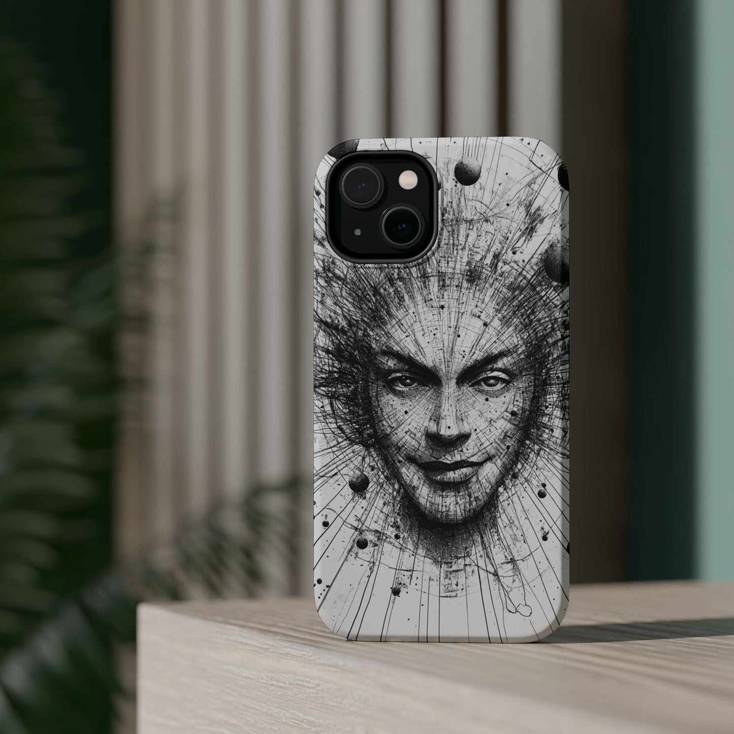 Artistic Magnetic Phone Case - Unique Design for Creative Minds