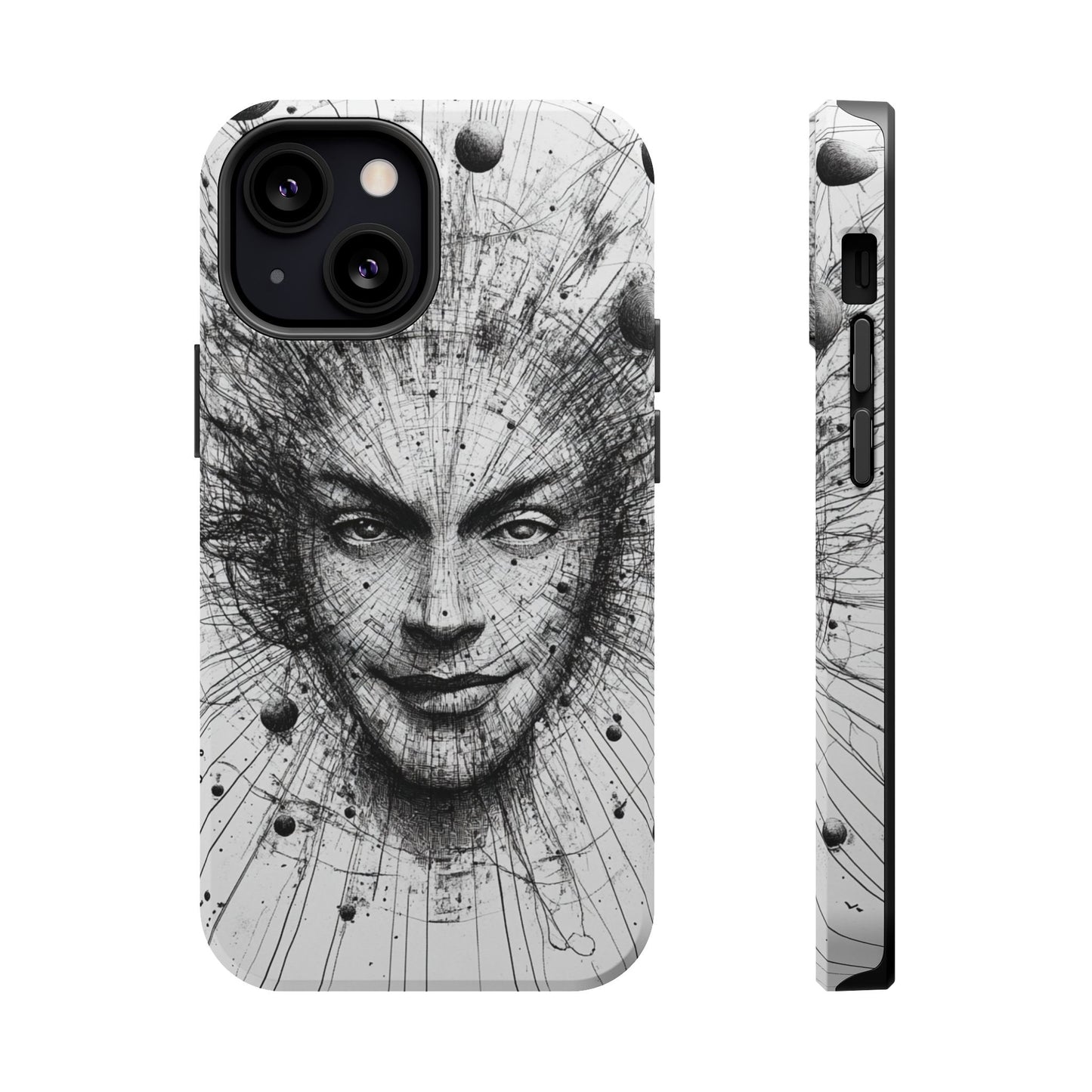 Artistic Magnetic Phone Case - Unique Design for Creative Minds