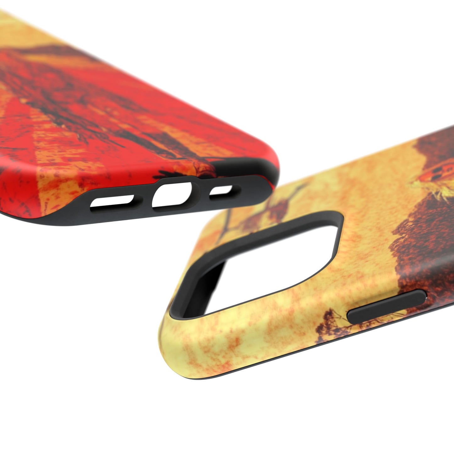 Retro Adventure Magnetic Tough Case - Bold Design for Film Lovers