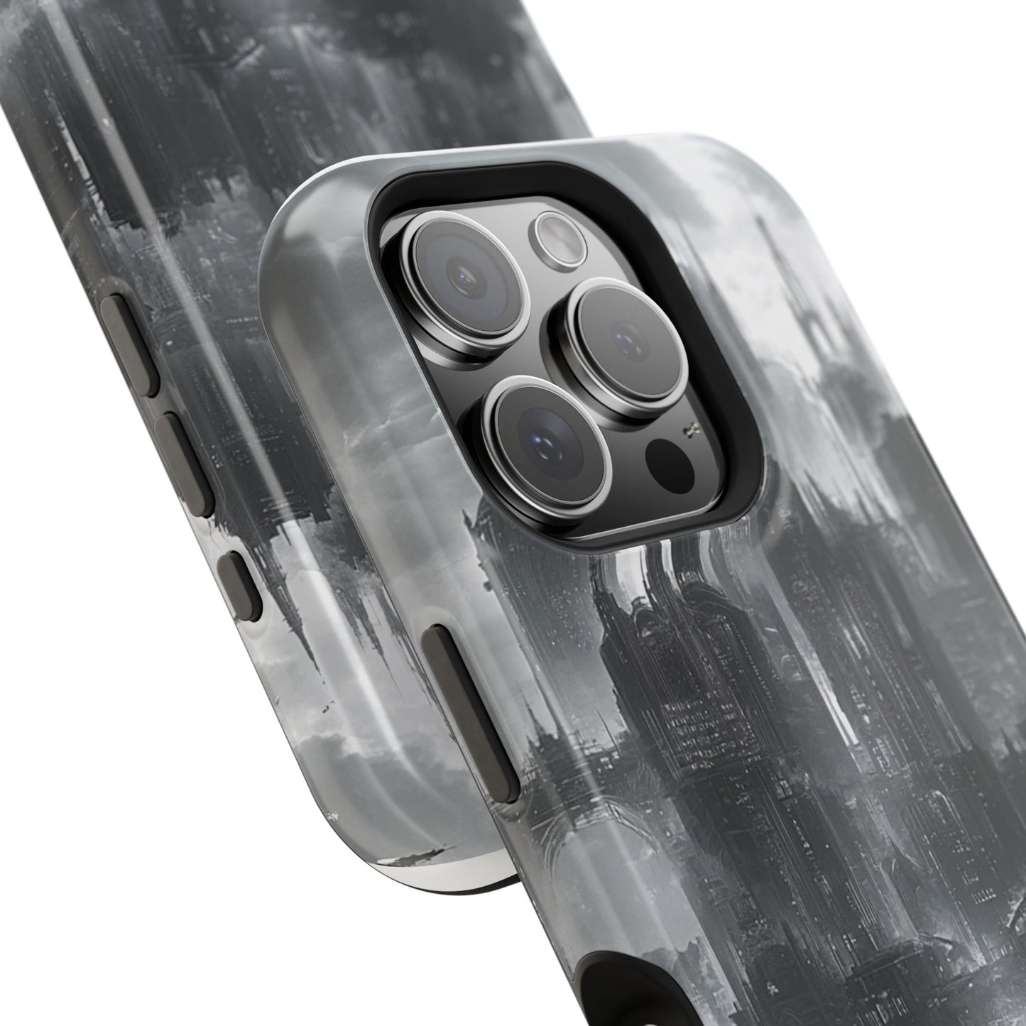 iPhone Magnetic Tough Case - Futuristic Gotham Design by Moxie Jay