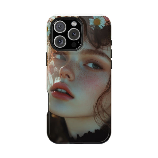 Phone Case Angelic Redhead Fashion Editorial Style