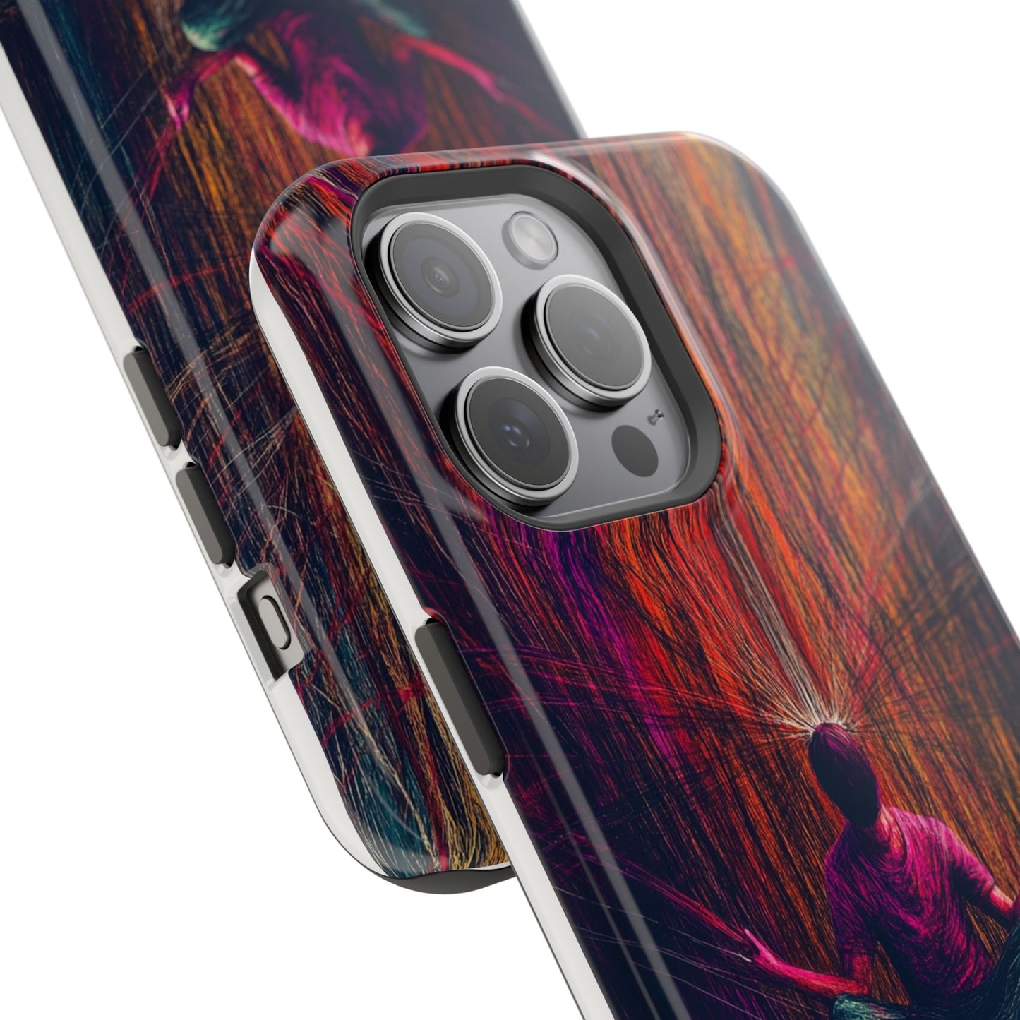 Luxurious Magnetic Wireless Charging Tough iPhone Case - "Transcendence" by Moxie-Jay