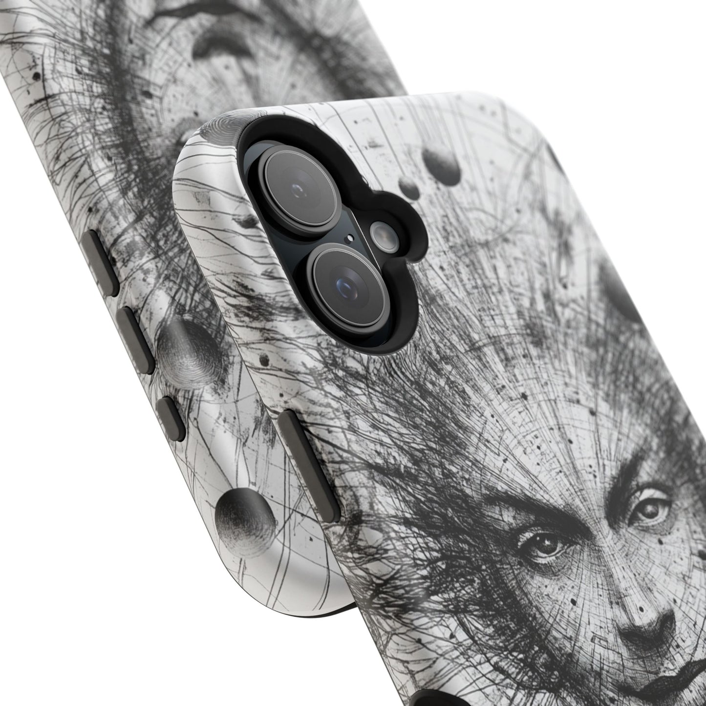 Artistic Magnetic Phone Case - Unique Design for Creative Minds