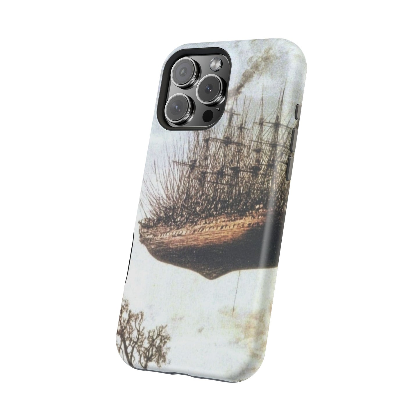 Artistic Magnetic Tough Cases - Nautical Ship Design for Maritime Enthusiasts