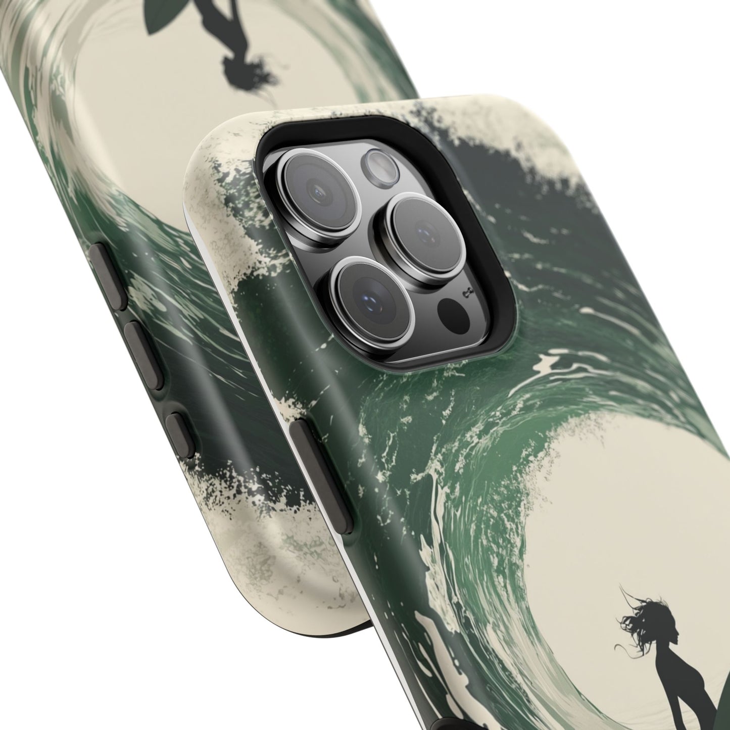iPhone Case Surf Girl Wave Art