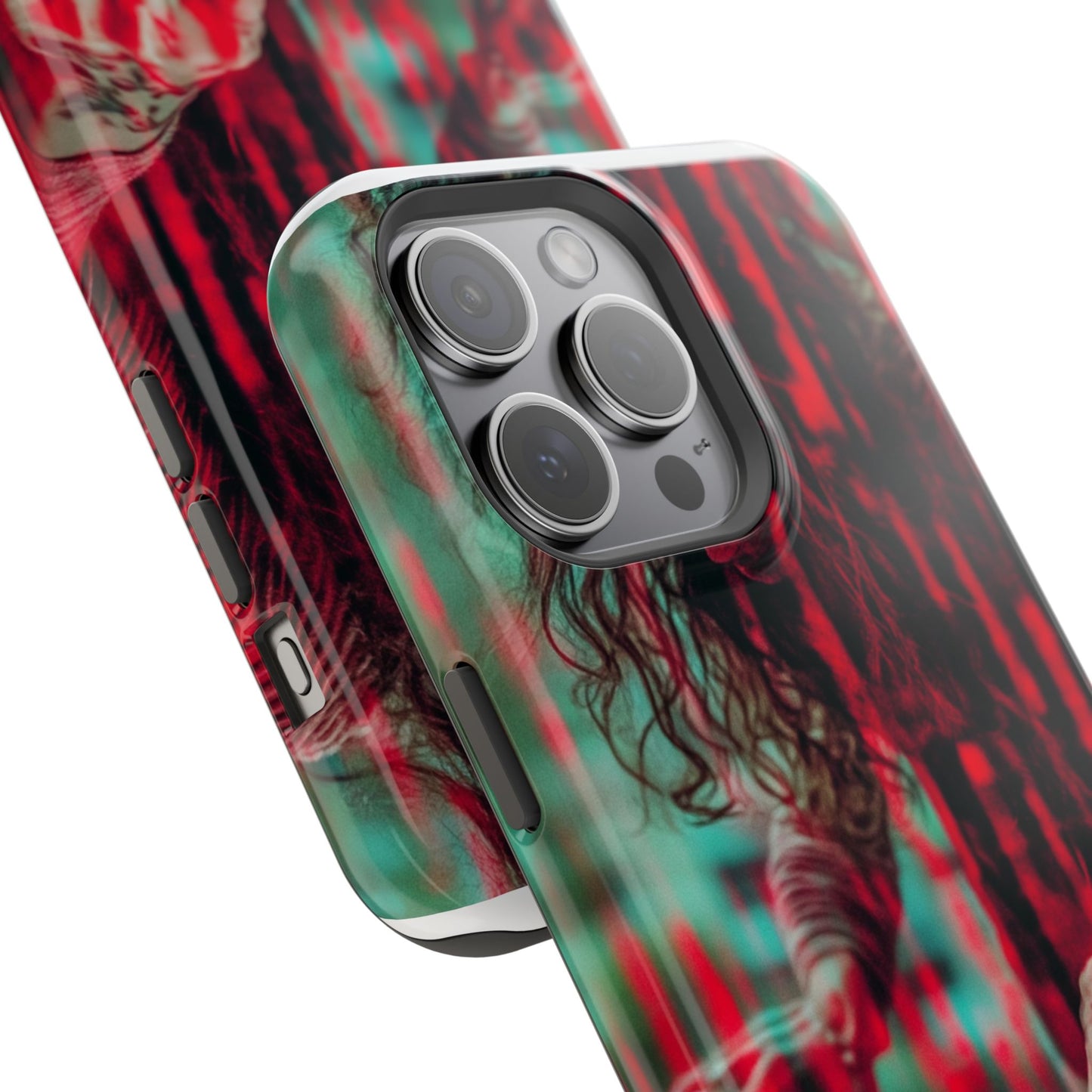 "Vinyl Virtuoso" Luxury Magnetic Wireless Charging iPhone Case by Moxie Jay
