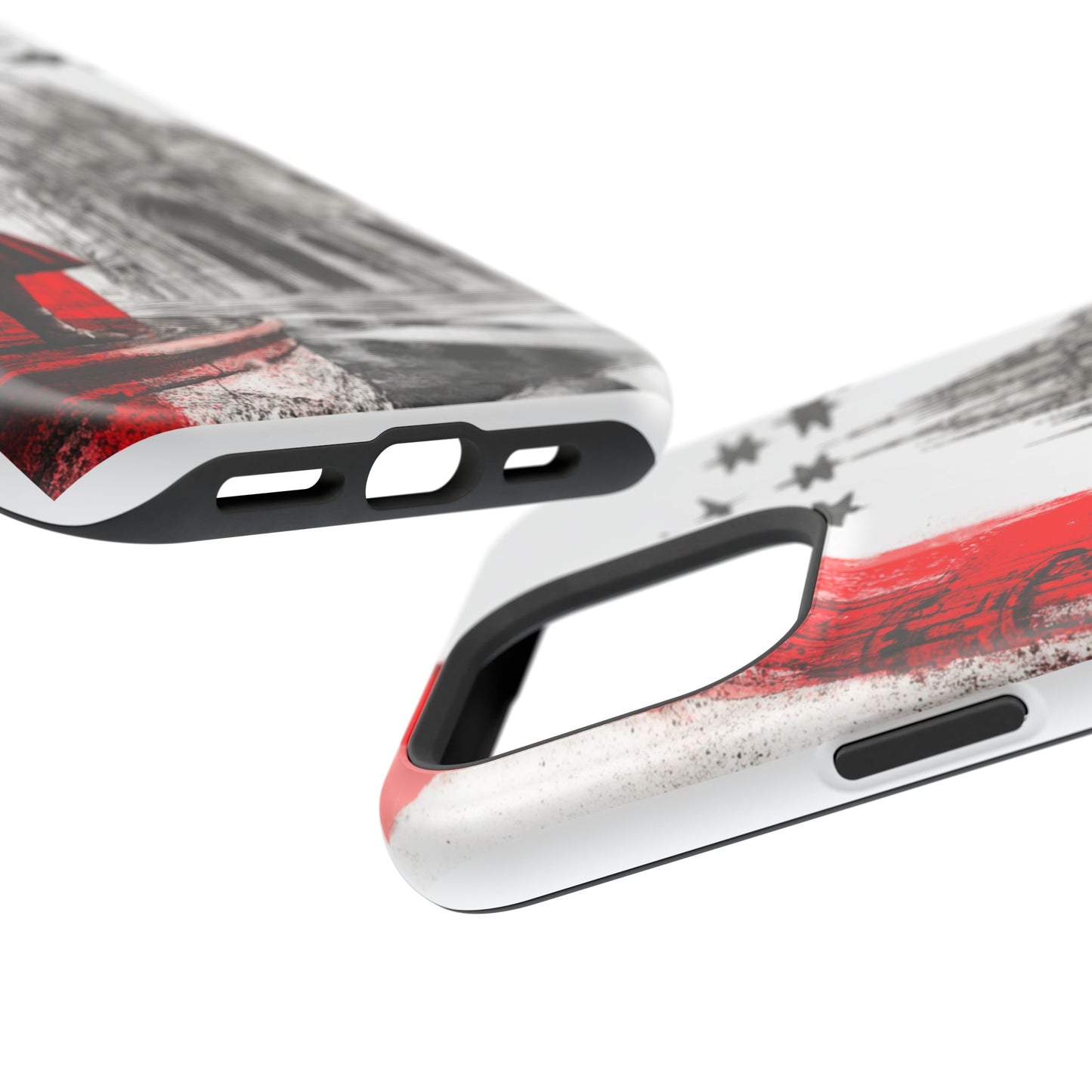 Magnetic Tough Cases Luxurious iPhone Protector with Moxie-Jay Piece Design