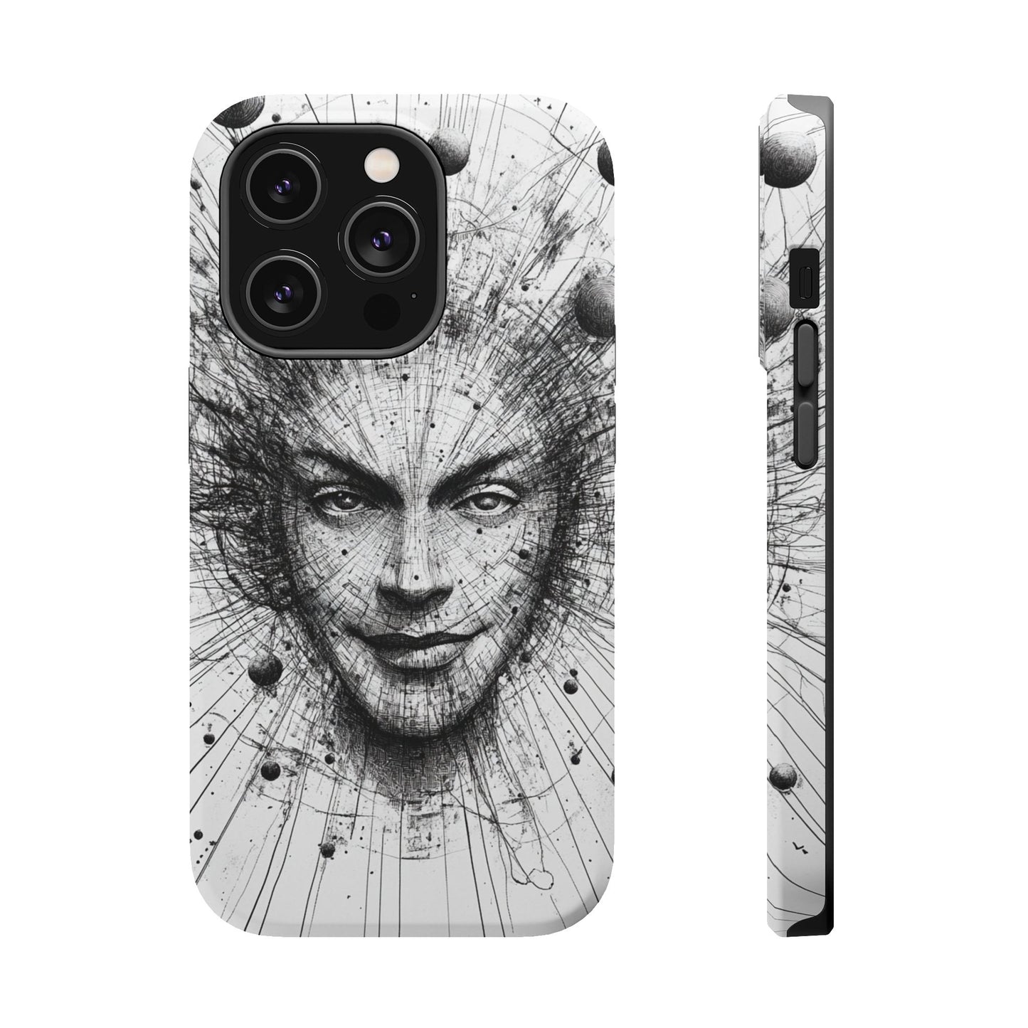 Artistic Magnetic Phone Case - Unique Design for Creative Minds