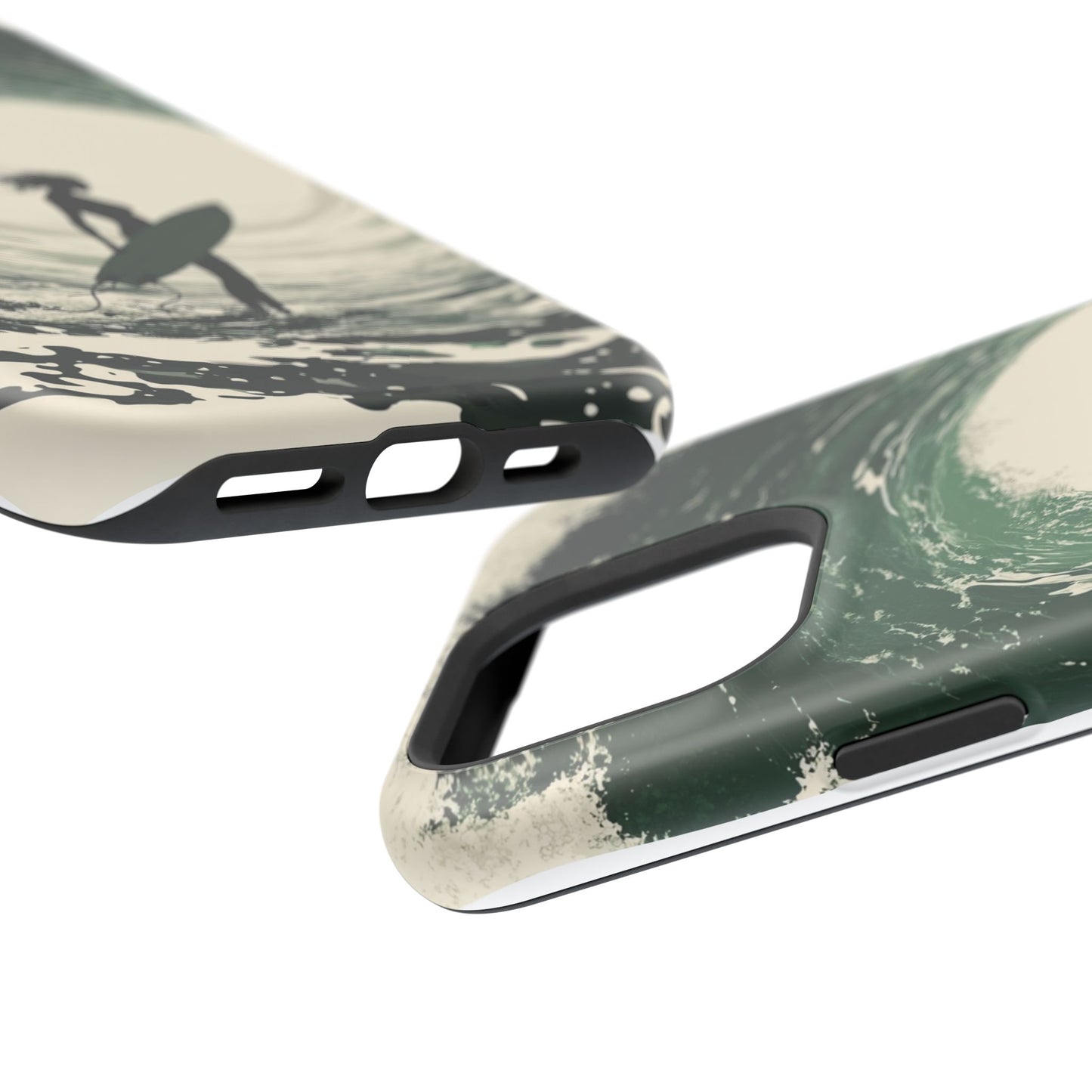iPhone Case Surf Girl Wave Art