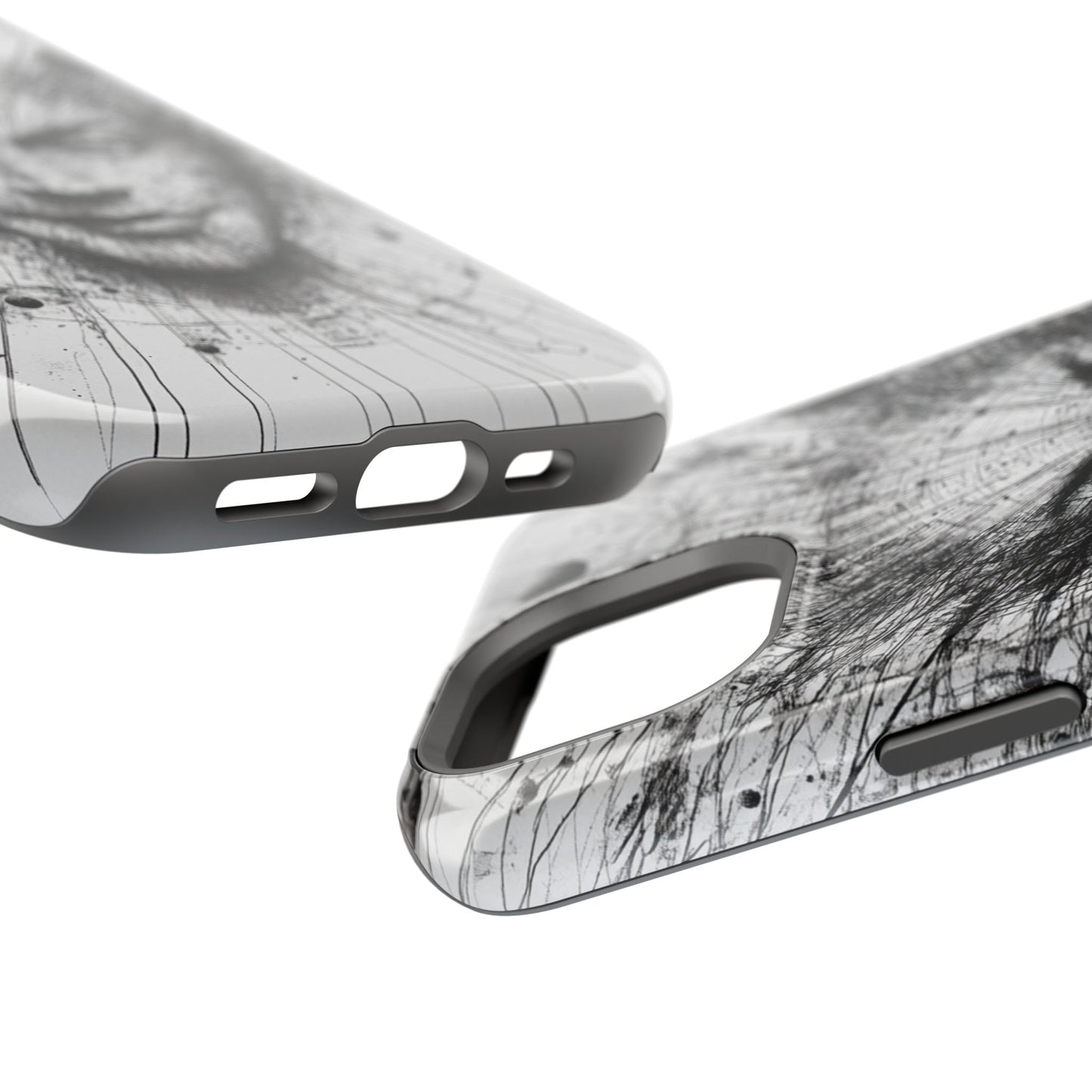Artistic Magnetic Phone Case - Unique Design for Creative Minds