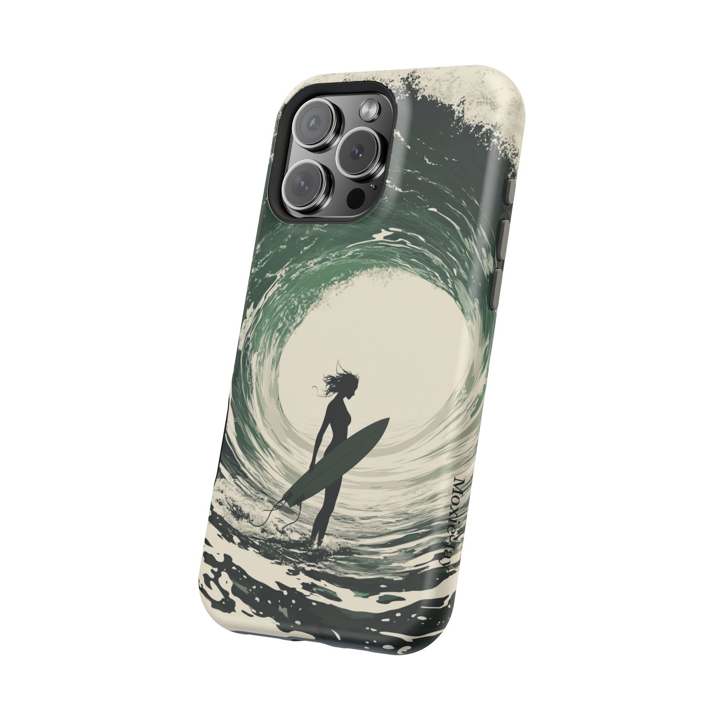 iPhone Case Surf Girl Wave Art