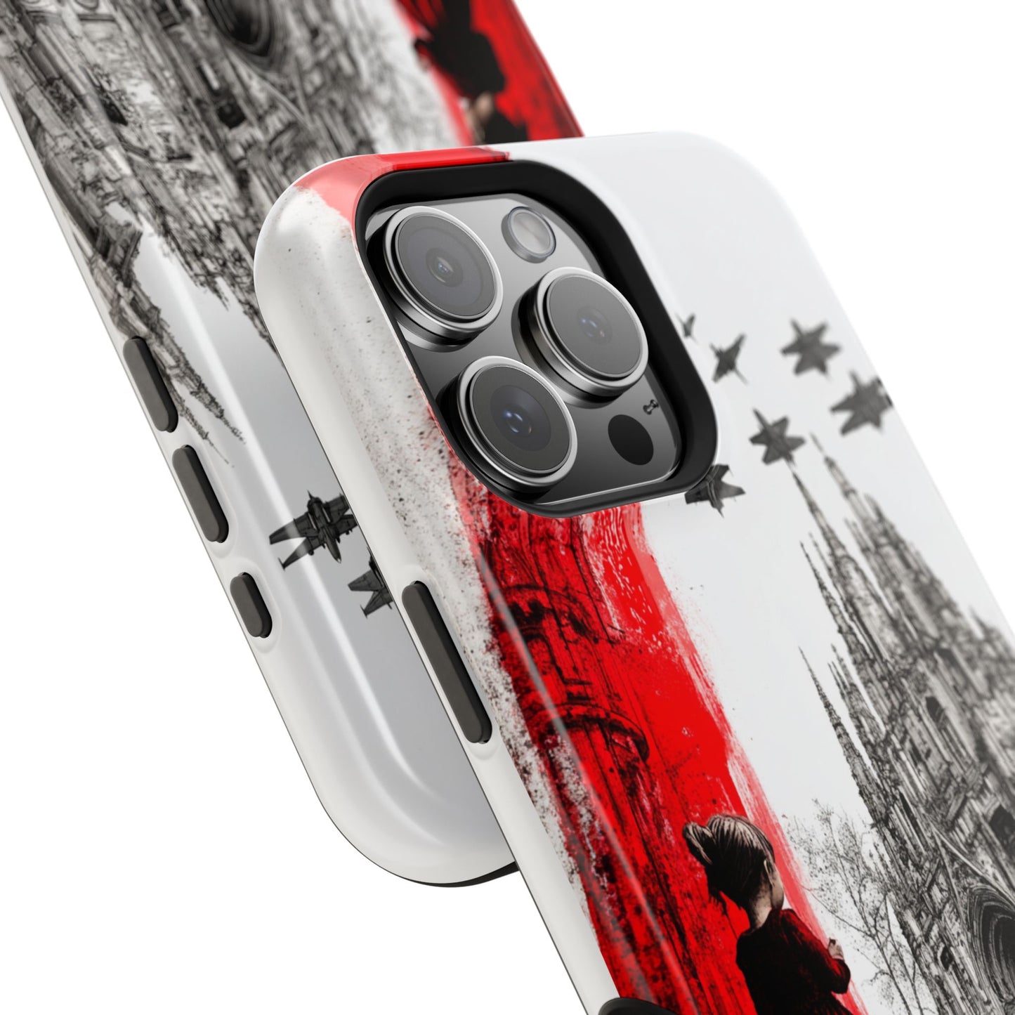Magnetic Tough Cases Luxurious iPhone Protector with Moxie-Jay Piece Design